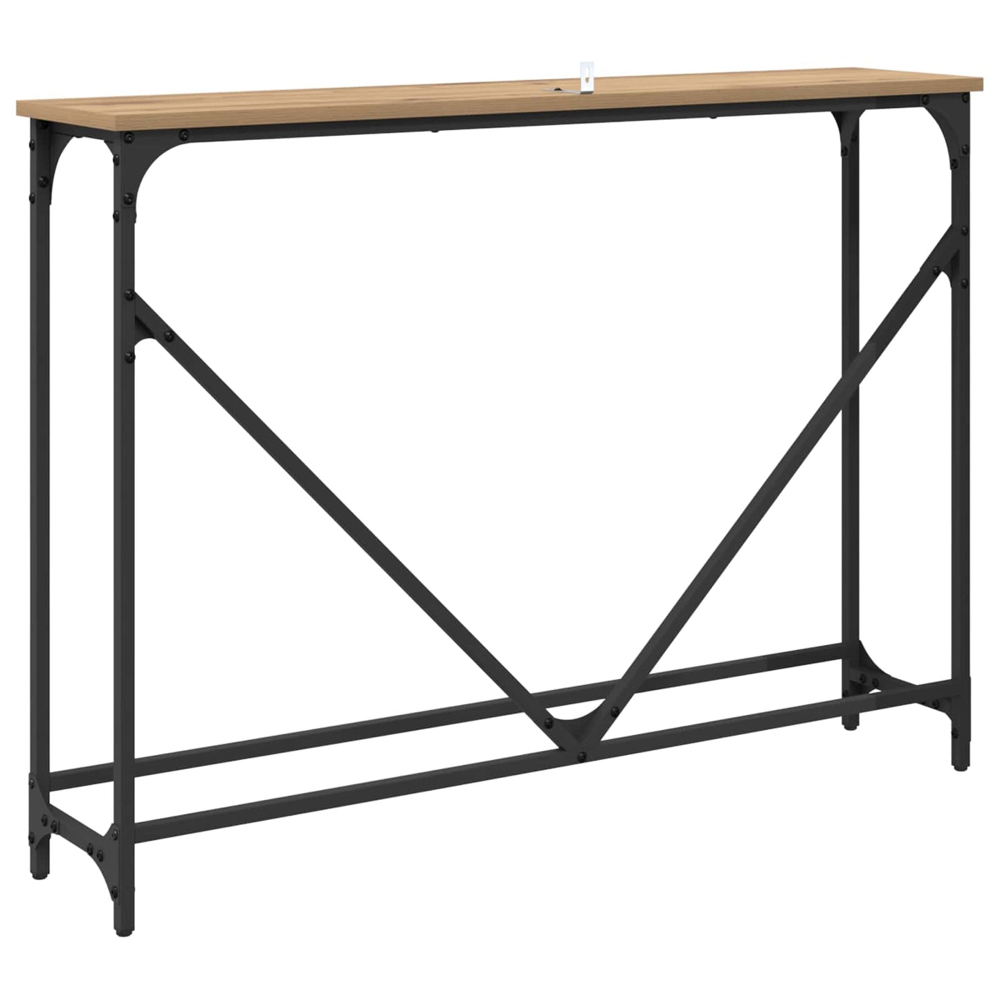 Konsollbord Artisan Eik 102 x 23 x 75 cm Konstruert tre