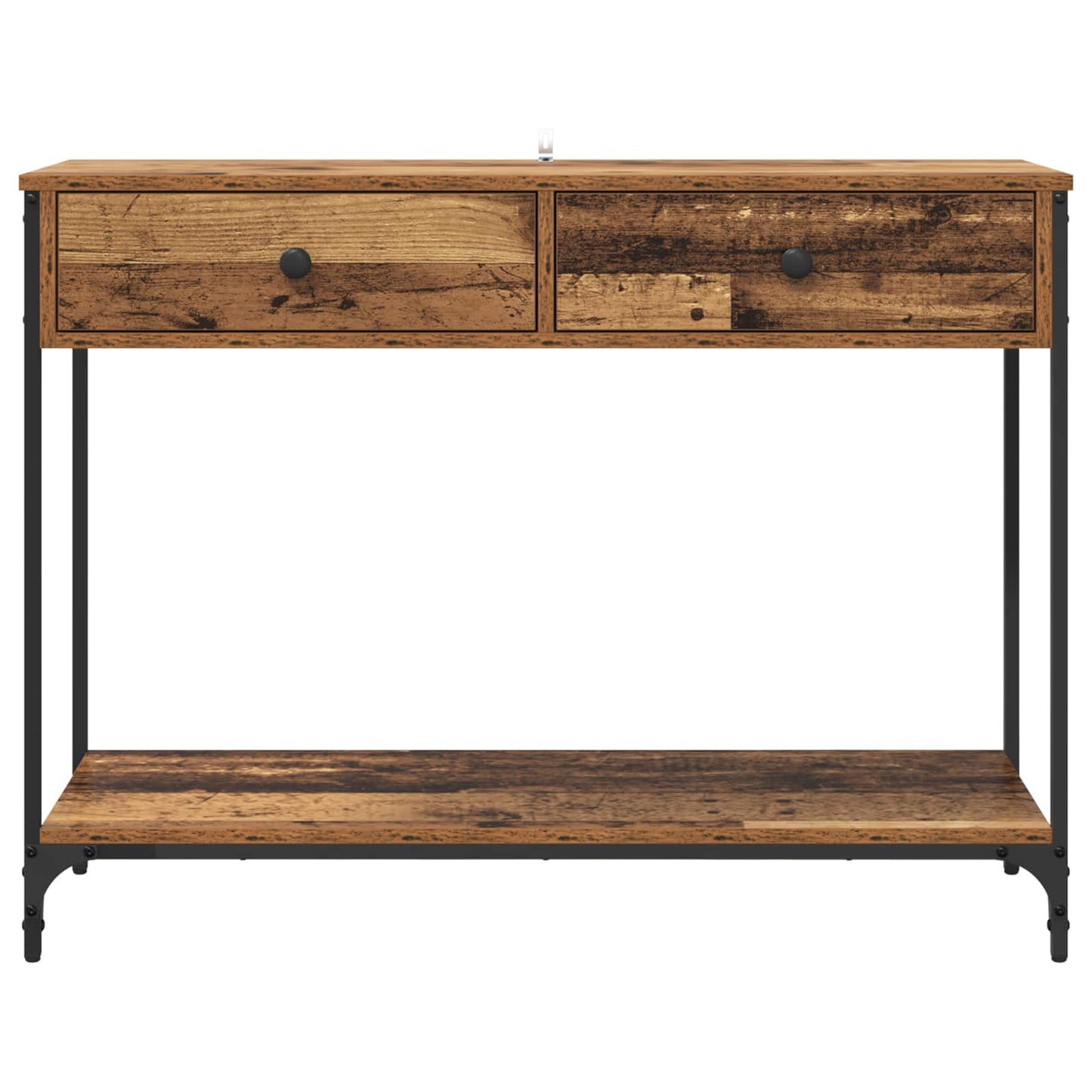 Konsollbord Gamle tre 100 x 34,5 x 75 cm Konstruert tre