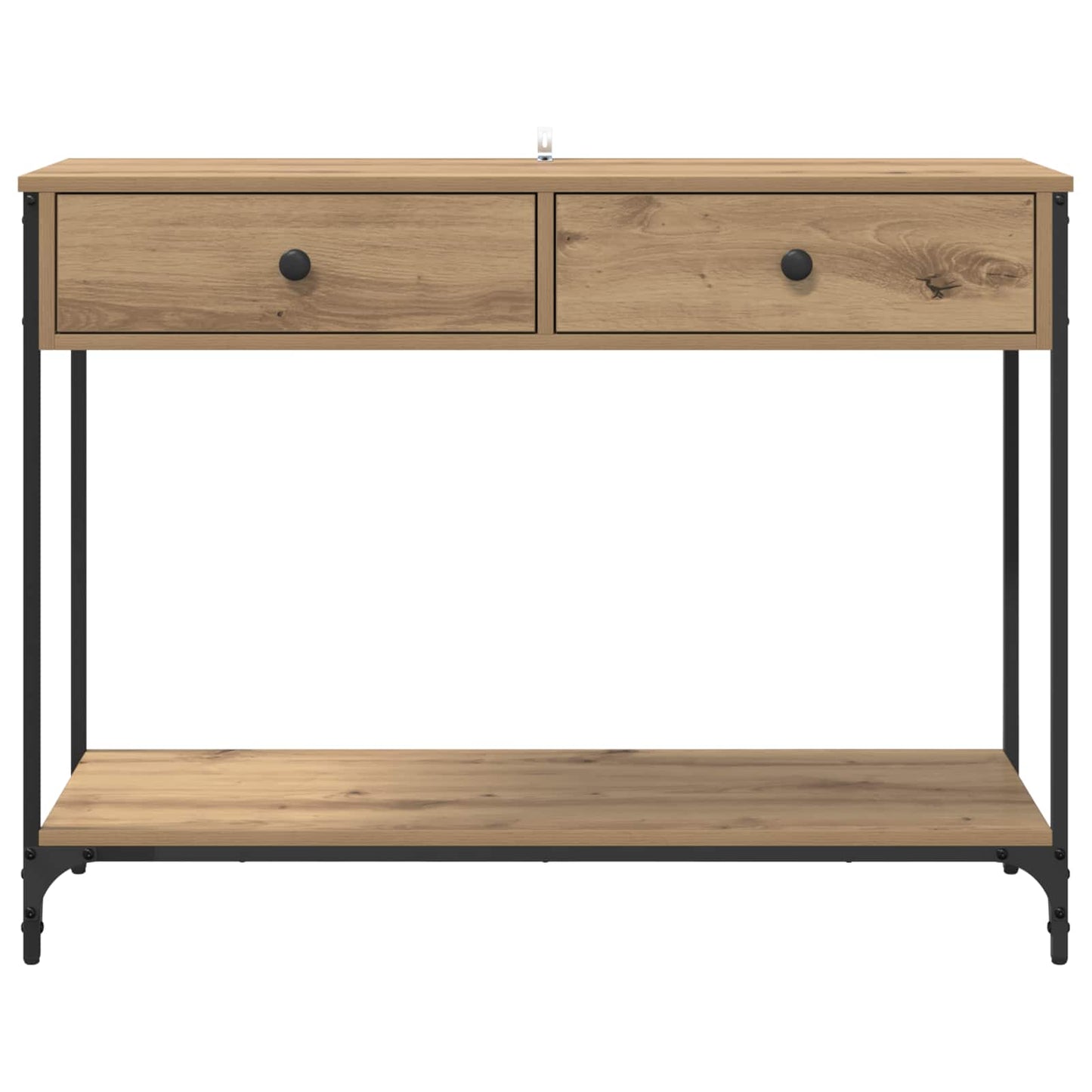 Konsollbord Artisan Eik 100 x 34,5 x 75 cm Konstruert tre