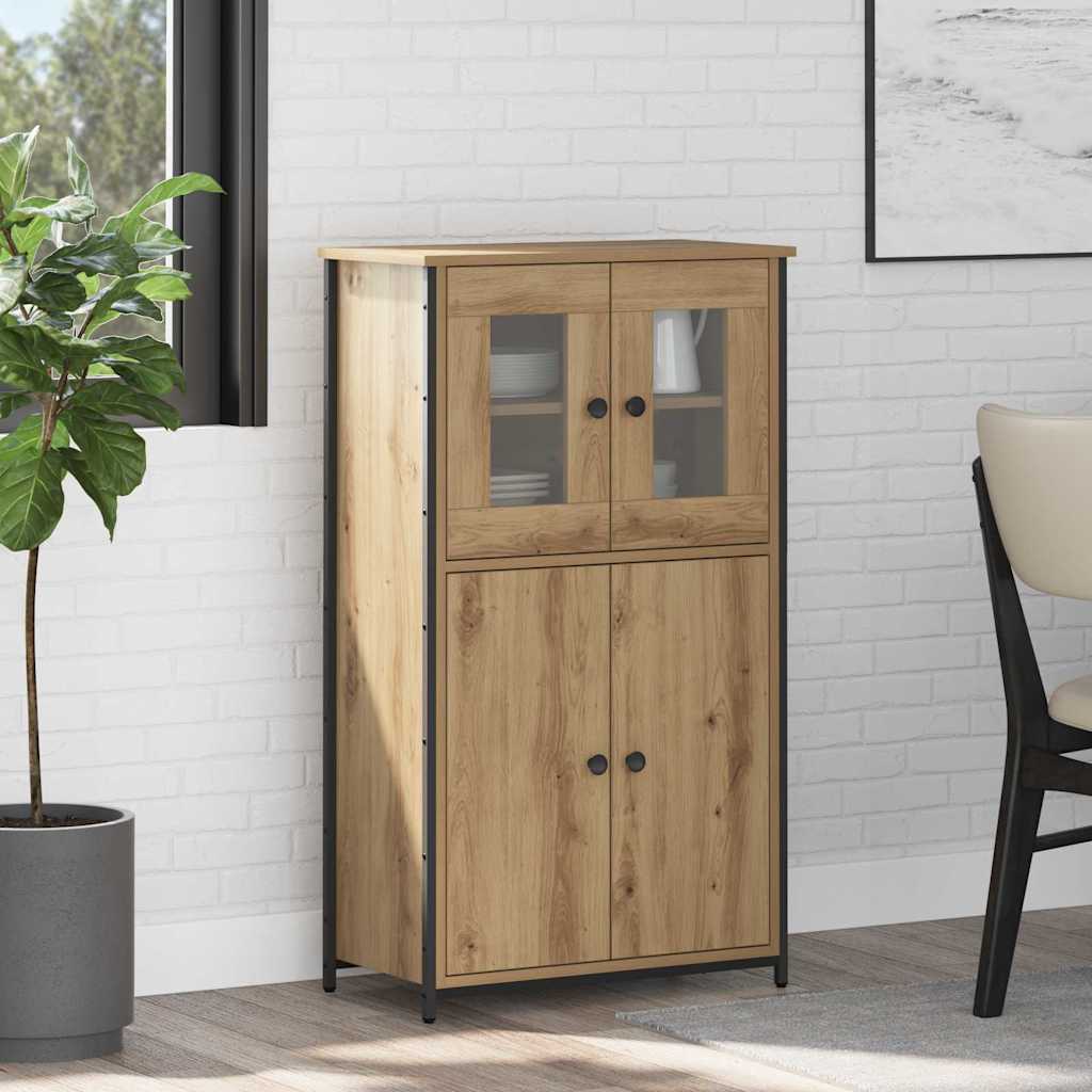 Høyskap Artisan Eik 62 x 32 x 106,5 cm Konstruert tre