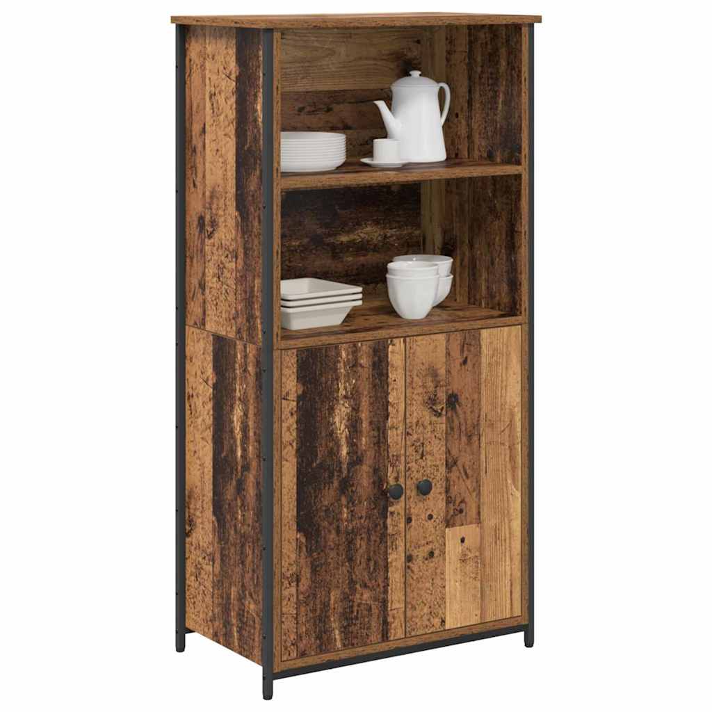 Høyskap Gamle tre 62 x 36 x 121,5 cm Konstruert tre
