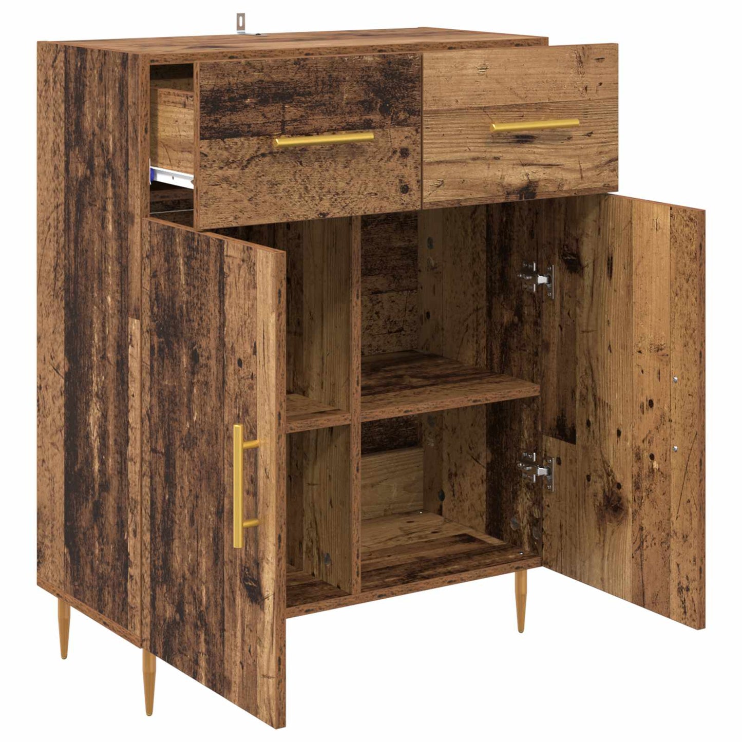 Serviesskap Gamle tre 69,5 x 34 x 90 cm Konstruert tre