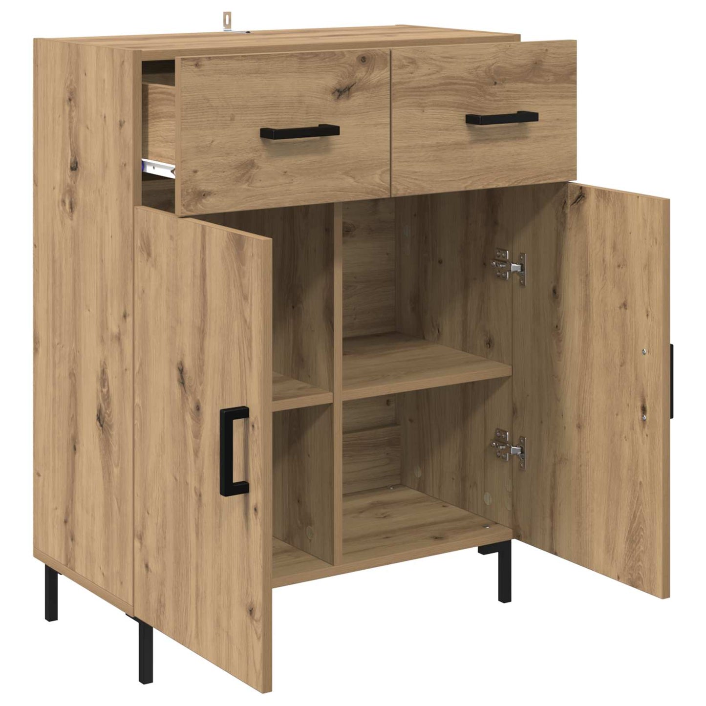 Serviesskap Artisan Eik 69,5 x 34 x 90 cm Konstruert tre