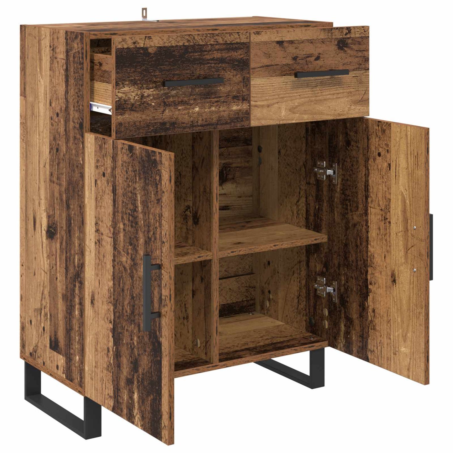 Serviesskap Gamle tre 69,5 x 34 x 90 cm Konstruert tre