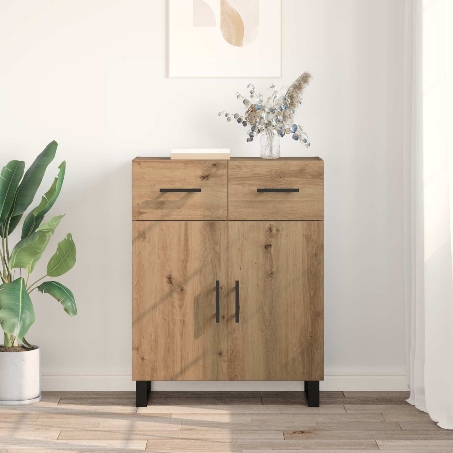 Serviesskap Artisan Eik 69,5 x 34 x 90 cm Konstruert tre