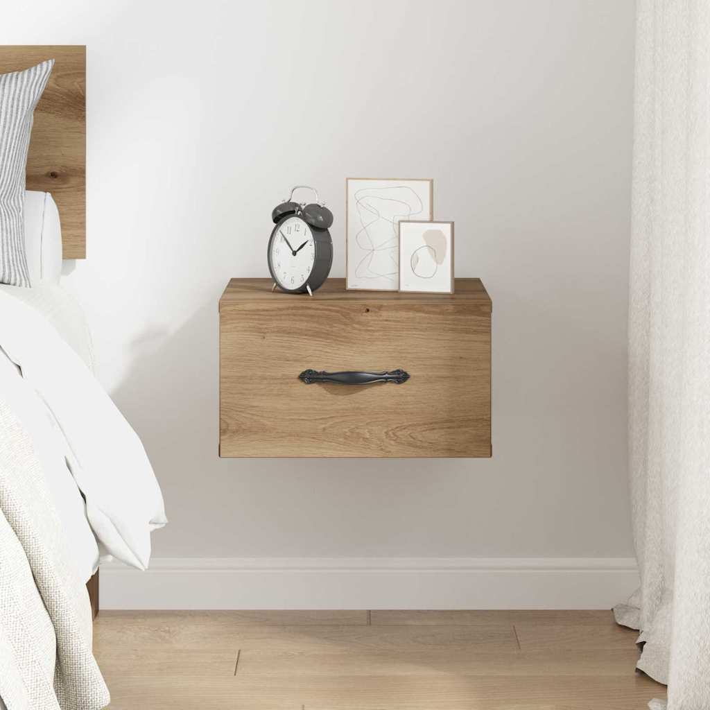 Nattbordskap artisan eik 35 x 35 x 20 cm Konstruert tre