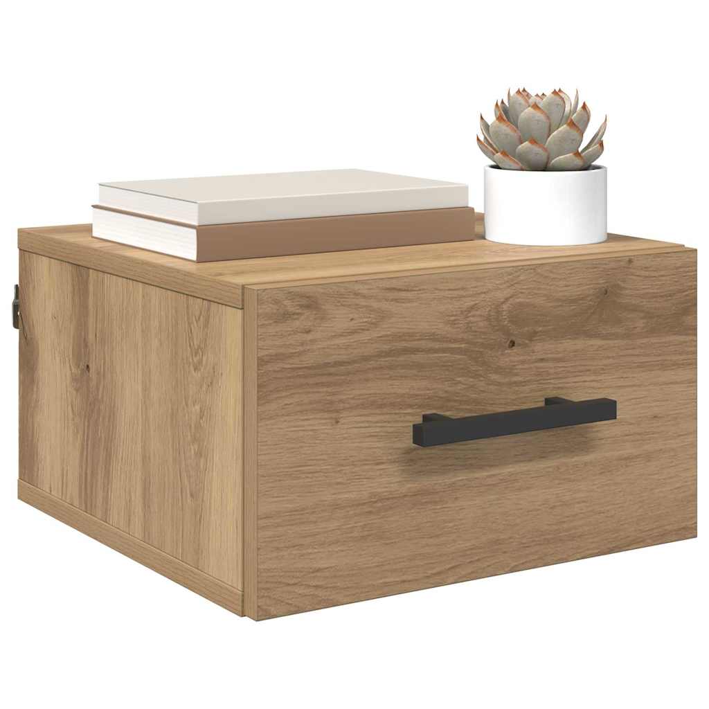 Nattbordskap artisan eik 35 x 35 x 20 cm Konstruert tre