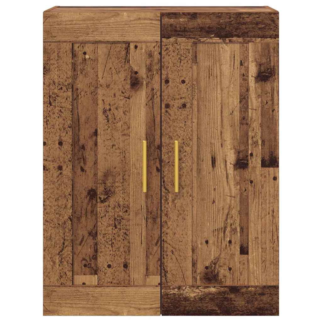 Veggskap Gamle tre 69,5 x 34 x 90 cm Konstruert tre