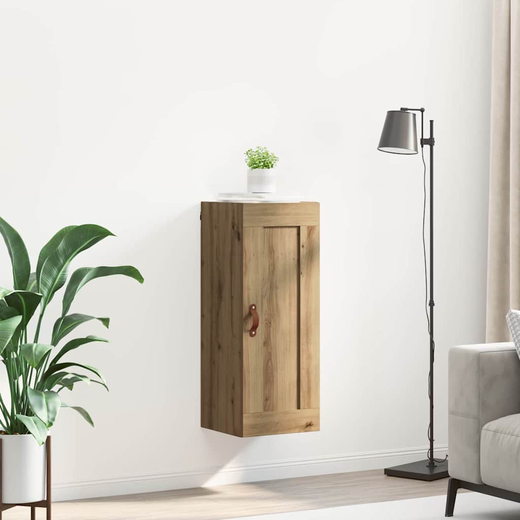 Veggskap Artisan Eik 34,5 x 34 x 90 cm Konstruert tre