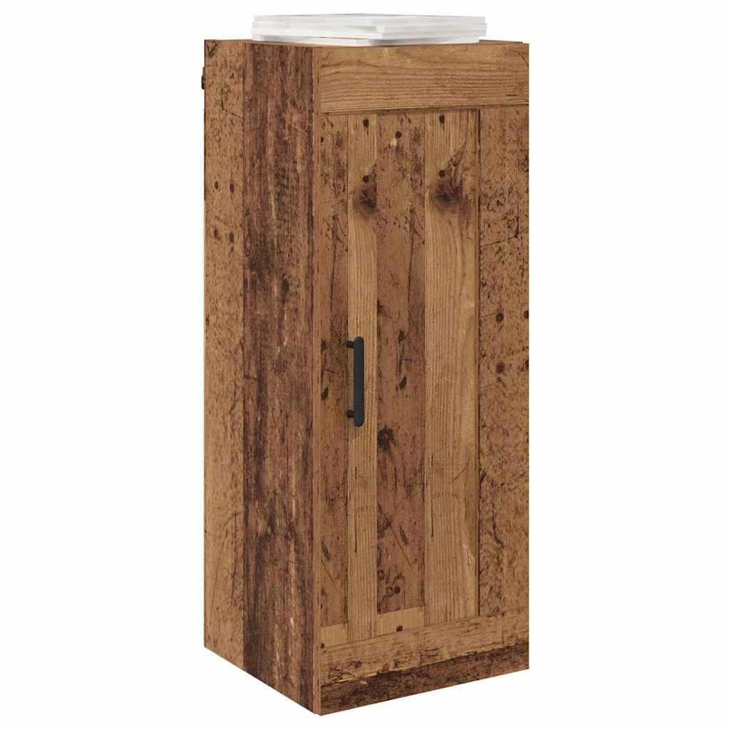 Veggskap Gamle tre 34,5 x 34 x 90 cm Konstruert tre