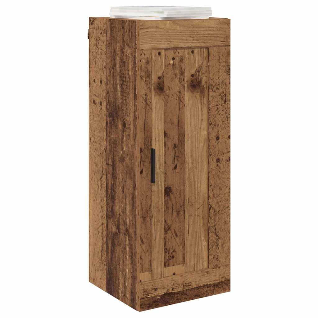 Veggskap Gamle tre 34,5 x 34 x 90 cm Konstruert tre