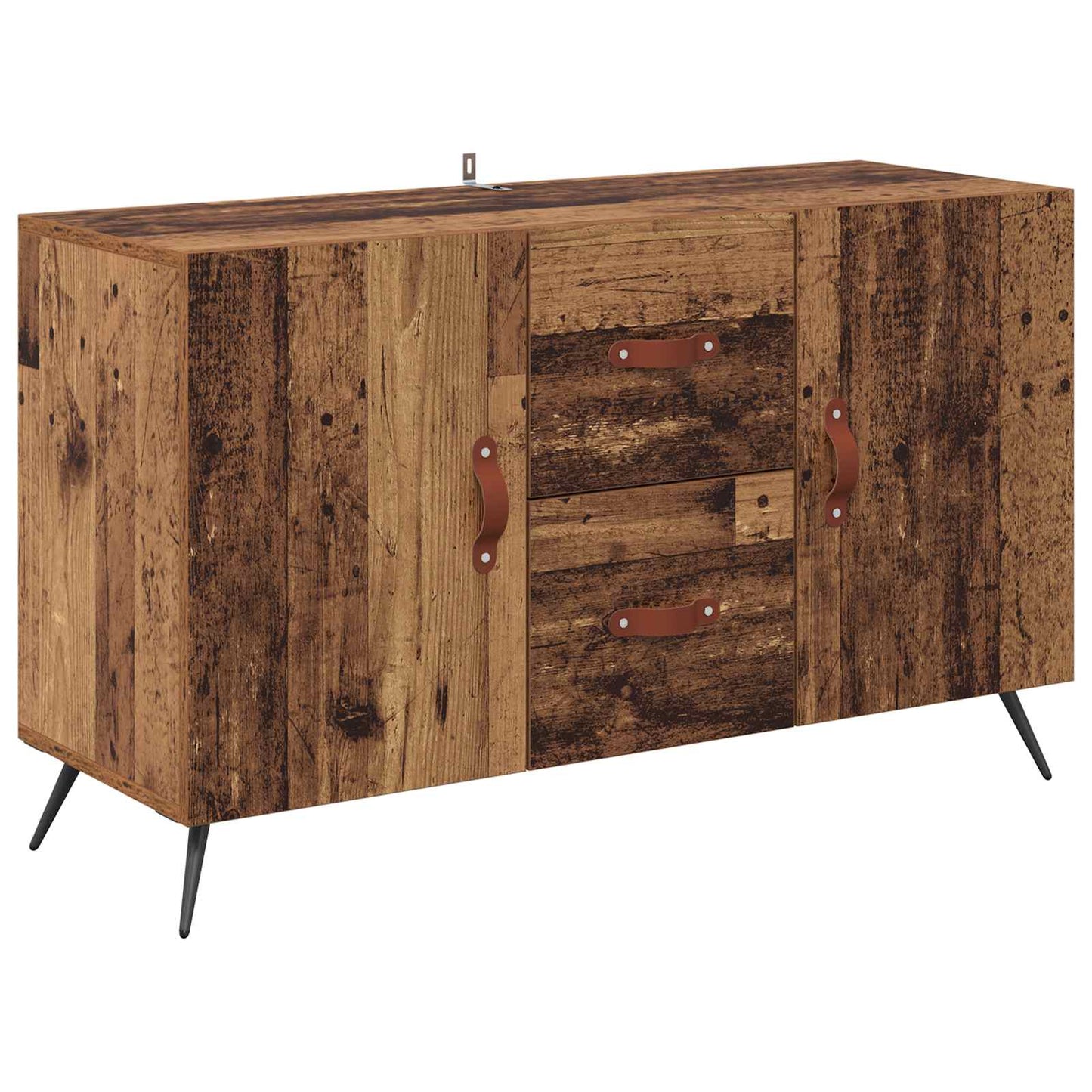 Serviesskap med skuff Gamle tre 100 x 36 x 60 cm Konstruert tre