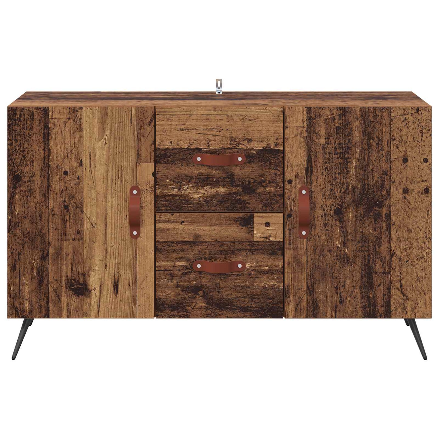 Serviesskap med skuff Gamle tre 100 x 36 x 60 cm Konstruert tre