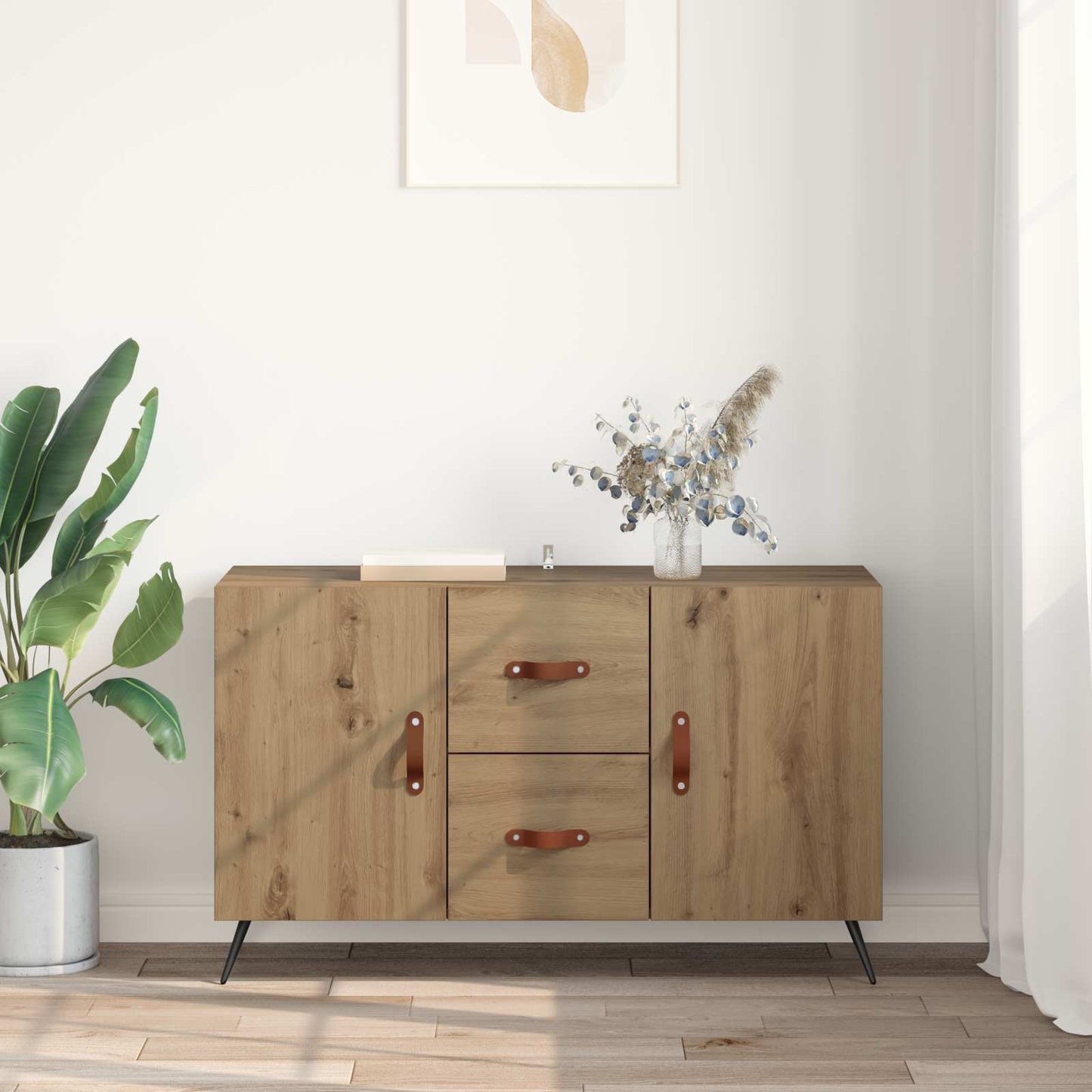 Serviesskap Artisan Eik 100 x 36 x 60 cm Konstruert tre
