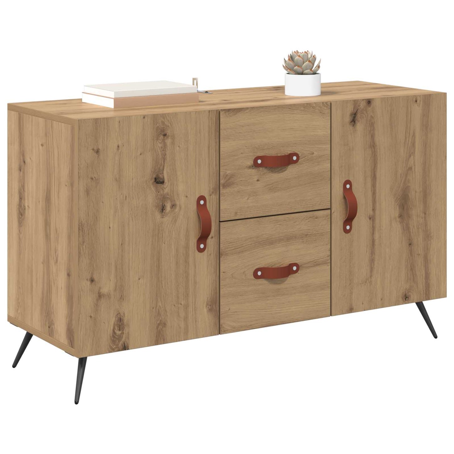 Serviesskap Artisan Eik 100 x 36 x 60 cm Konstruert tre