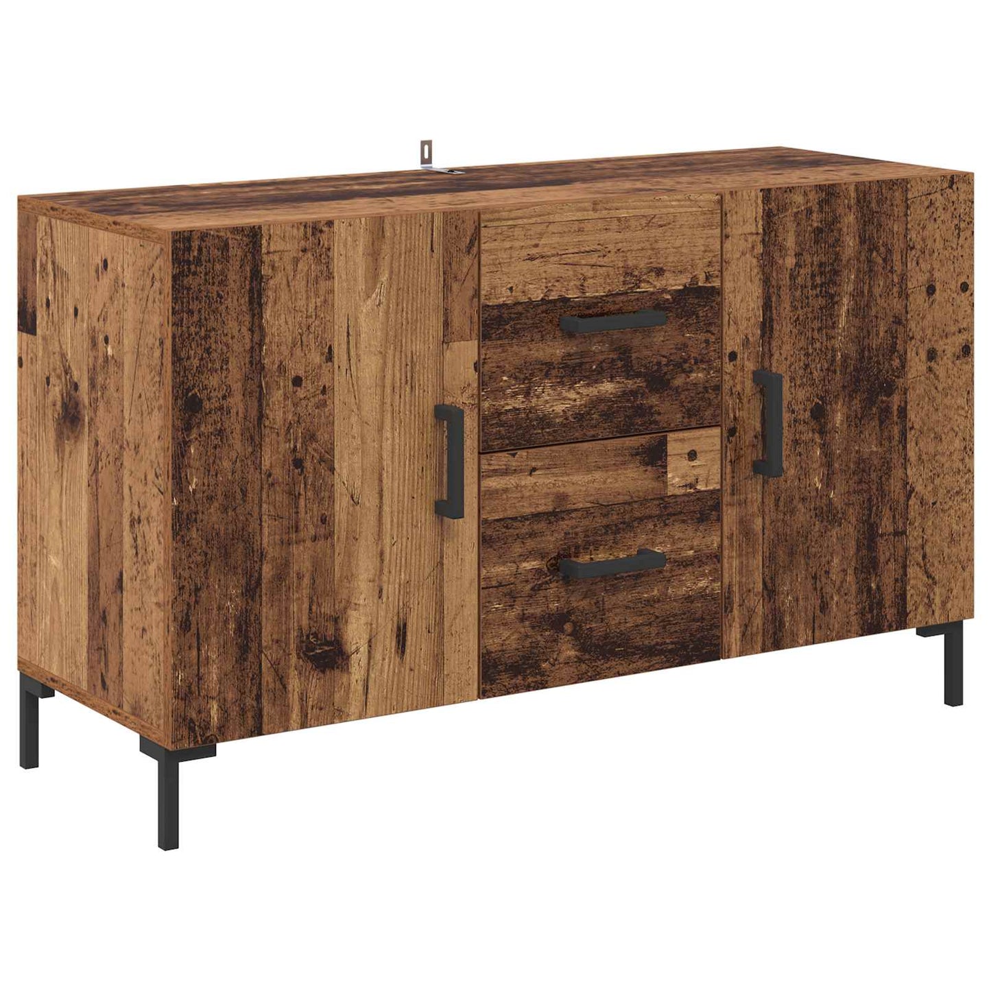 Serviesskap med skuff Gamle tre 100 x 36 x 60 cm Konstruert tre