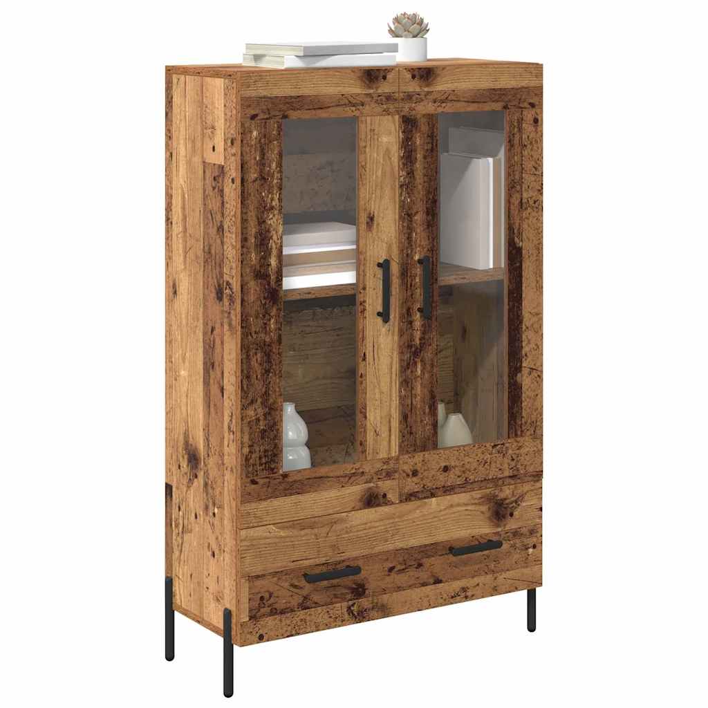 Høyskap Corona Gamle tre 69,5 x 31 x 115 cm Konstruert tre