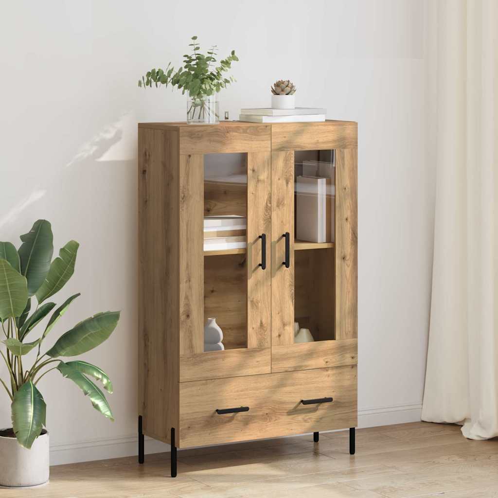 Høyskap Corona Artisan Eik 69,5 x 31 x 115 cm Konstruert tre