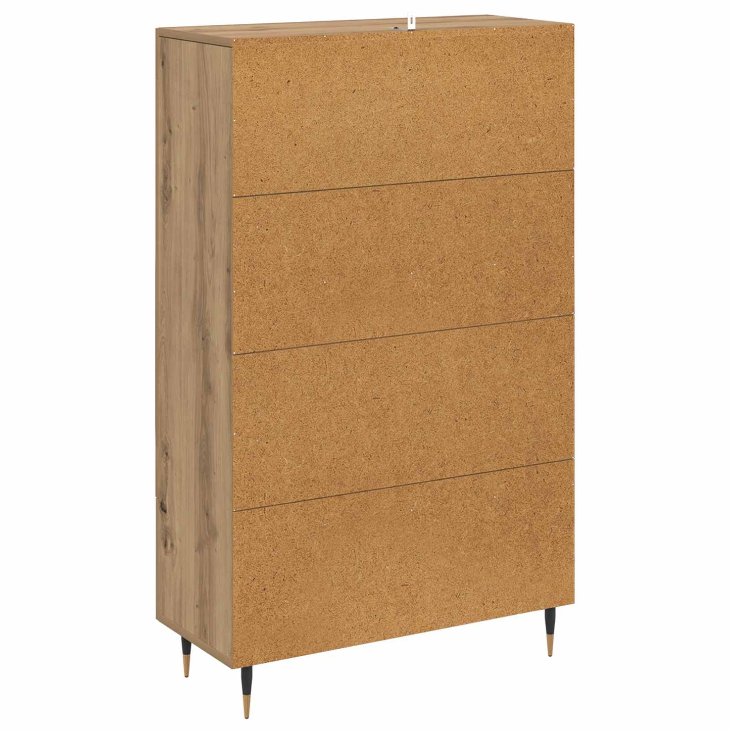 Høyskap med skuff Artisan Eik 69,5 x 31 x 115 cm Konstruert tre