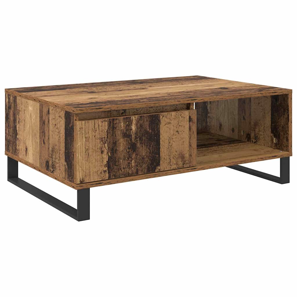 Kaffebord Gamle tre 90 x 60 x 35 cm Konstruert tre