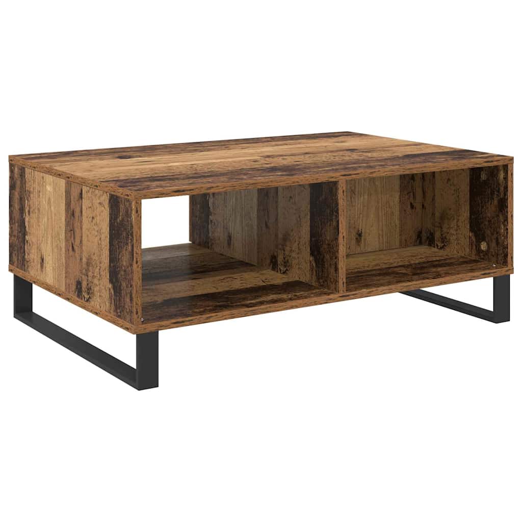 Kaffebord Gamle tre 90 x 60 x 35 cm Konstruert tre