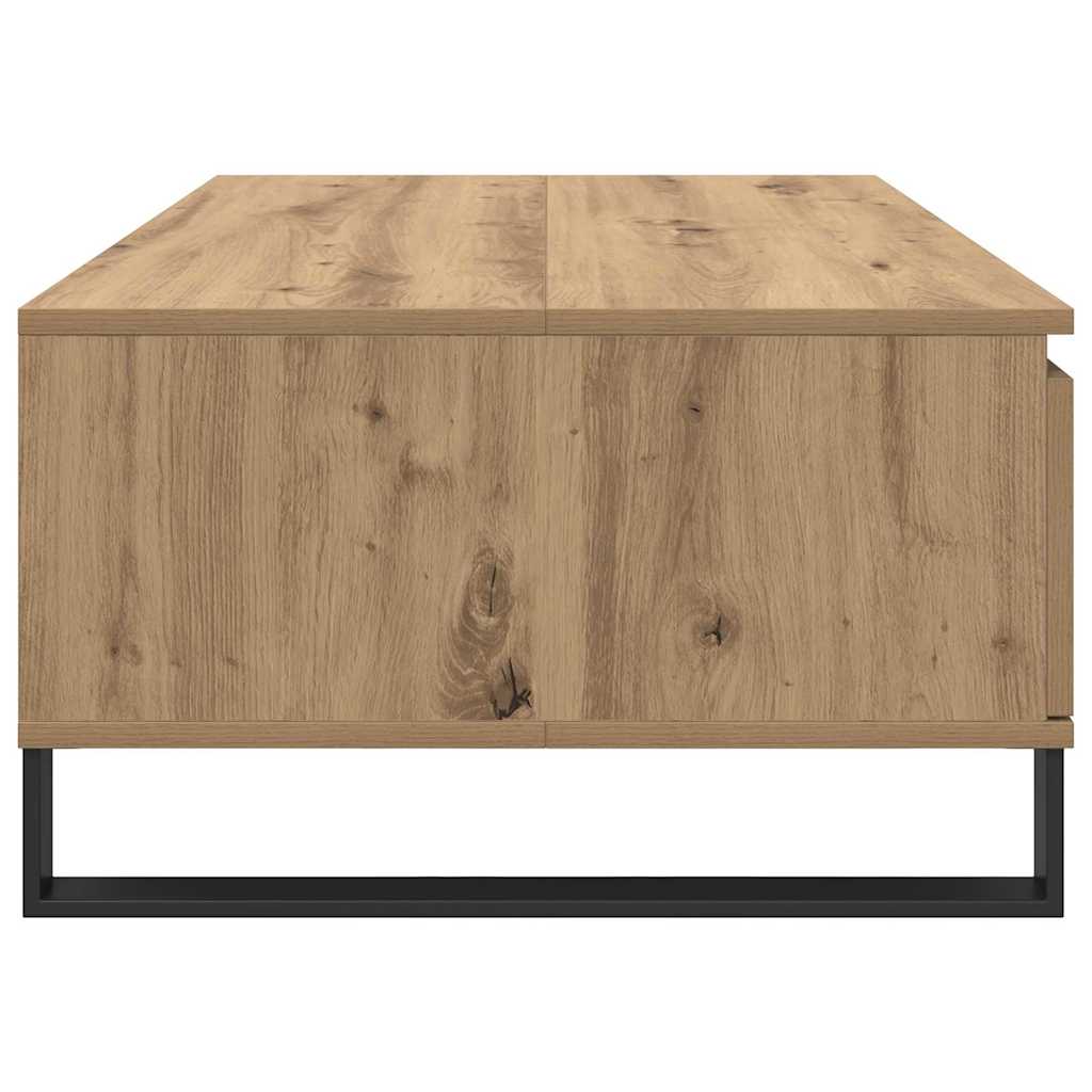 Kaffebord Artisan Eik 90 x 60 x 35 cm Konstruert tre