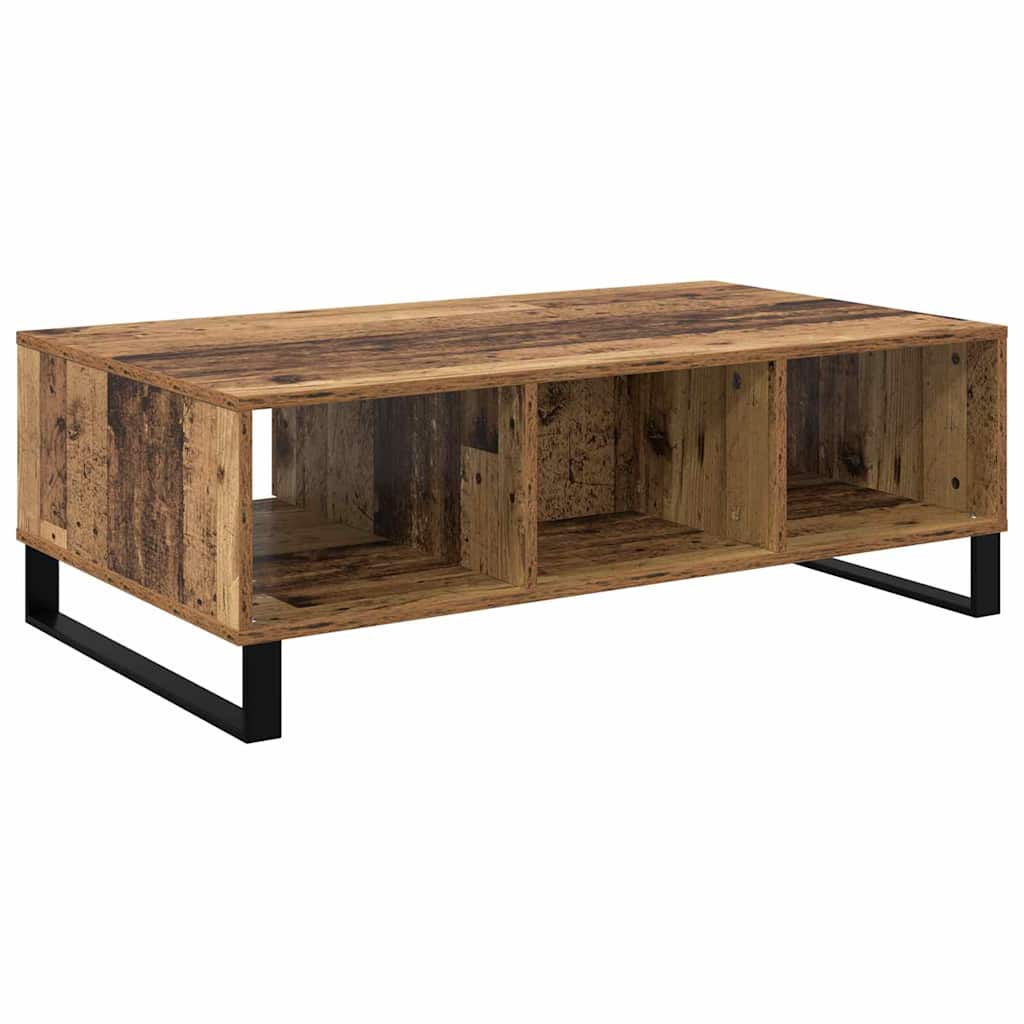 Kaffebord Gammelt tre 104 x 60 x 35 cm Konstruert tre