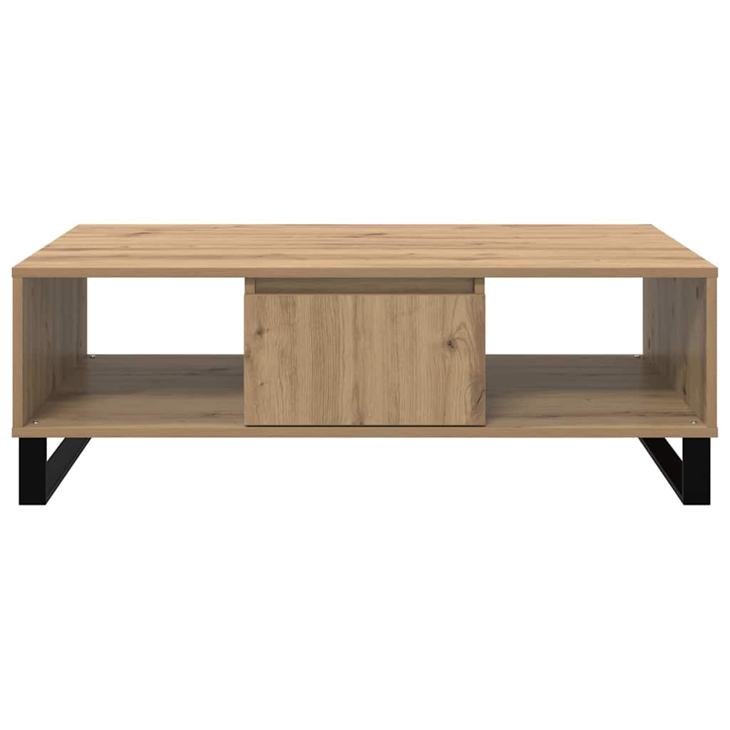 Kaffebord Artisan Eik 104 x 60 x 35 cm Konstruert tre
