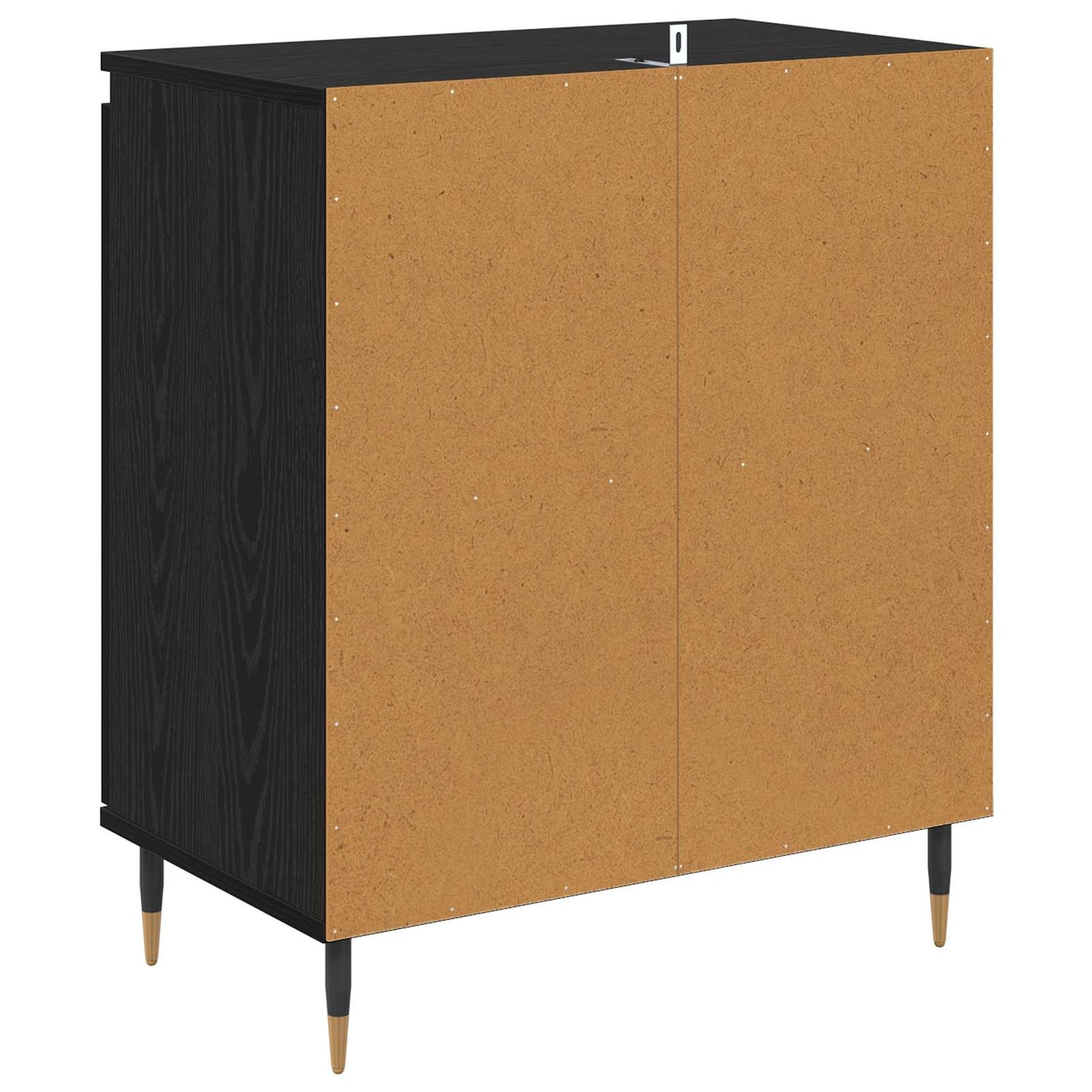 Serviesskap Svart Eik 60 x 35 x 70 cm Konstruert tre