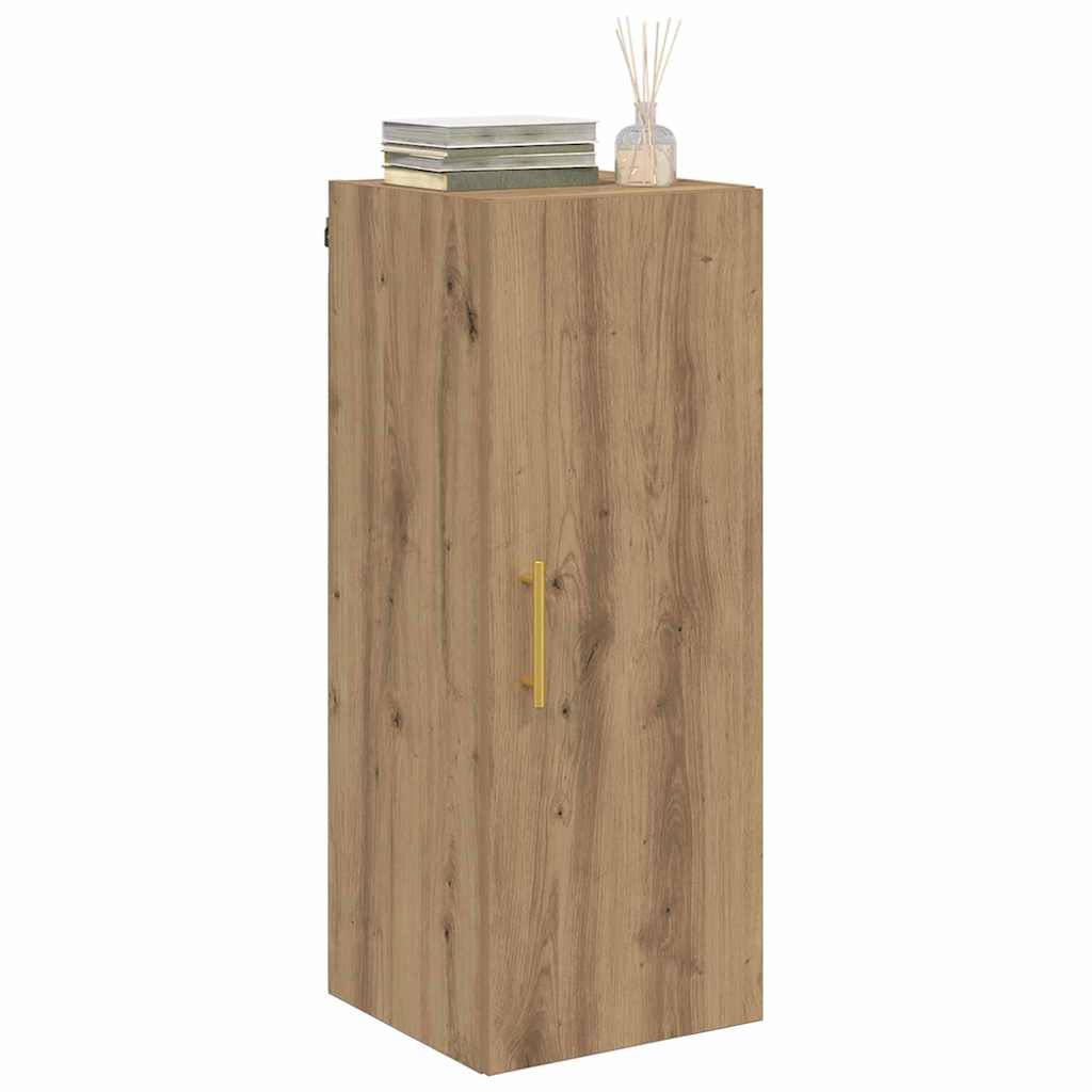 Veggskap Artisan Eik 34,5 x 34 x 90 cm Konstruert tre