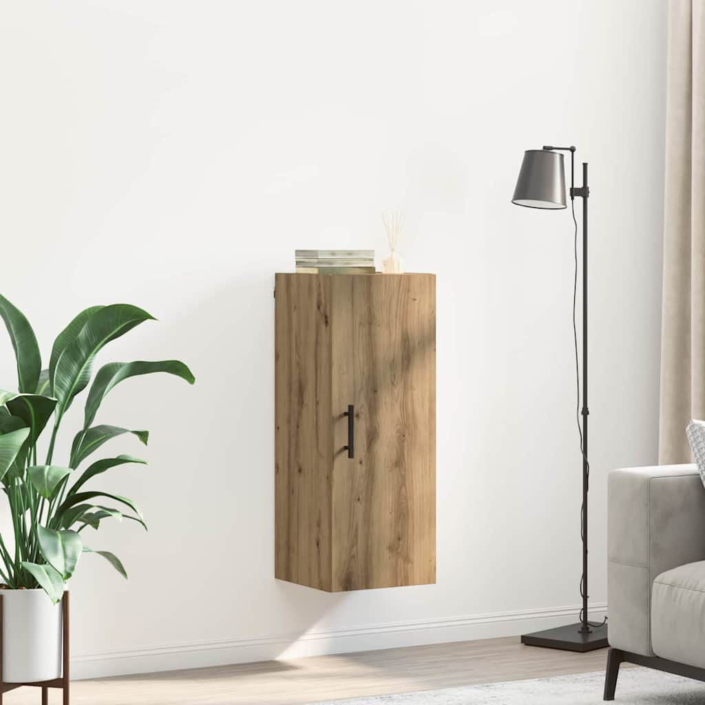 Veggskap Artisan Eik 34,5 x 34 x 90 cm Konstruert tre