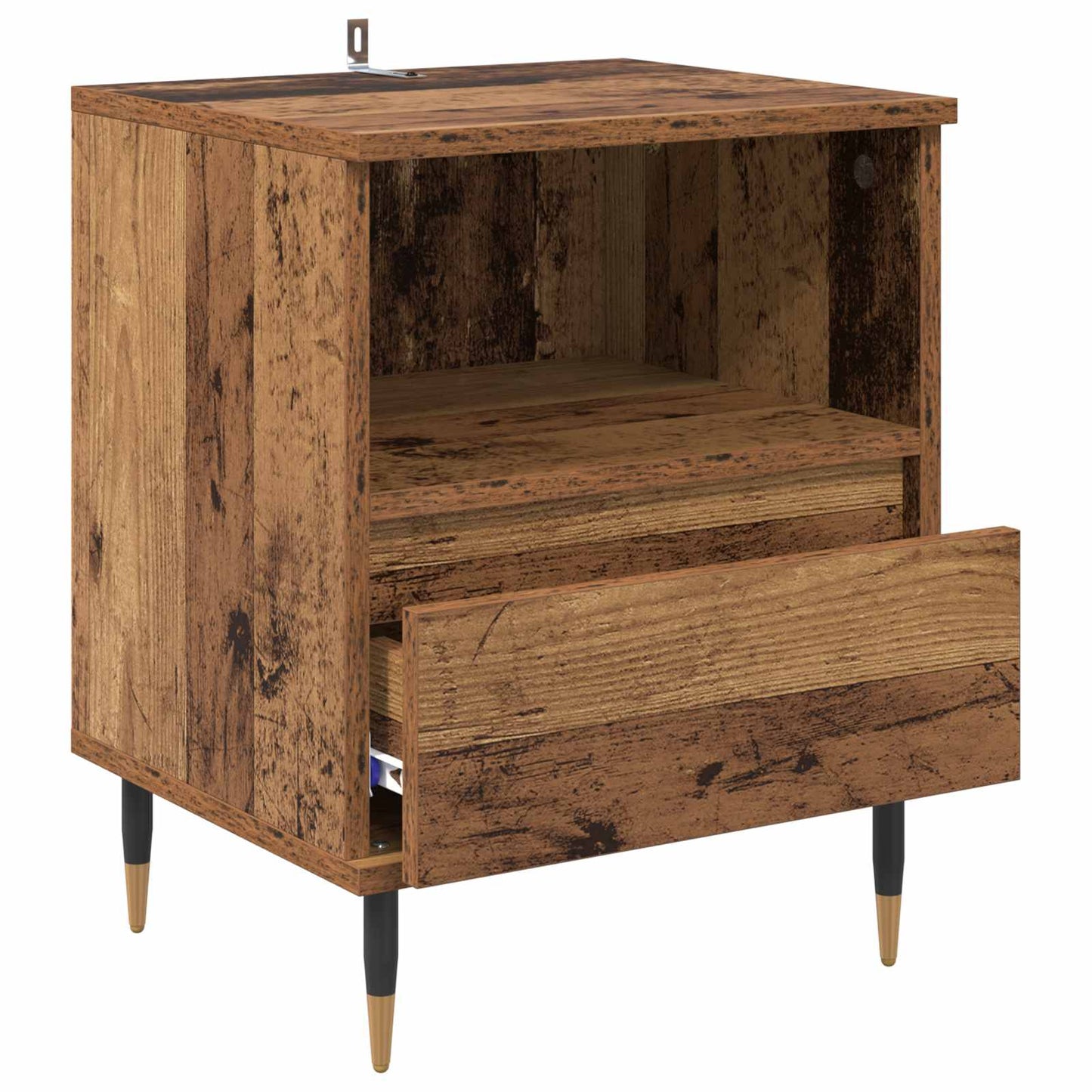 Nattbordskap Gammelt tre 40 x 35 x 50 cm Konstruert tre