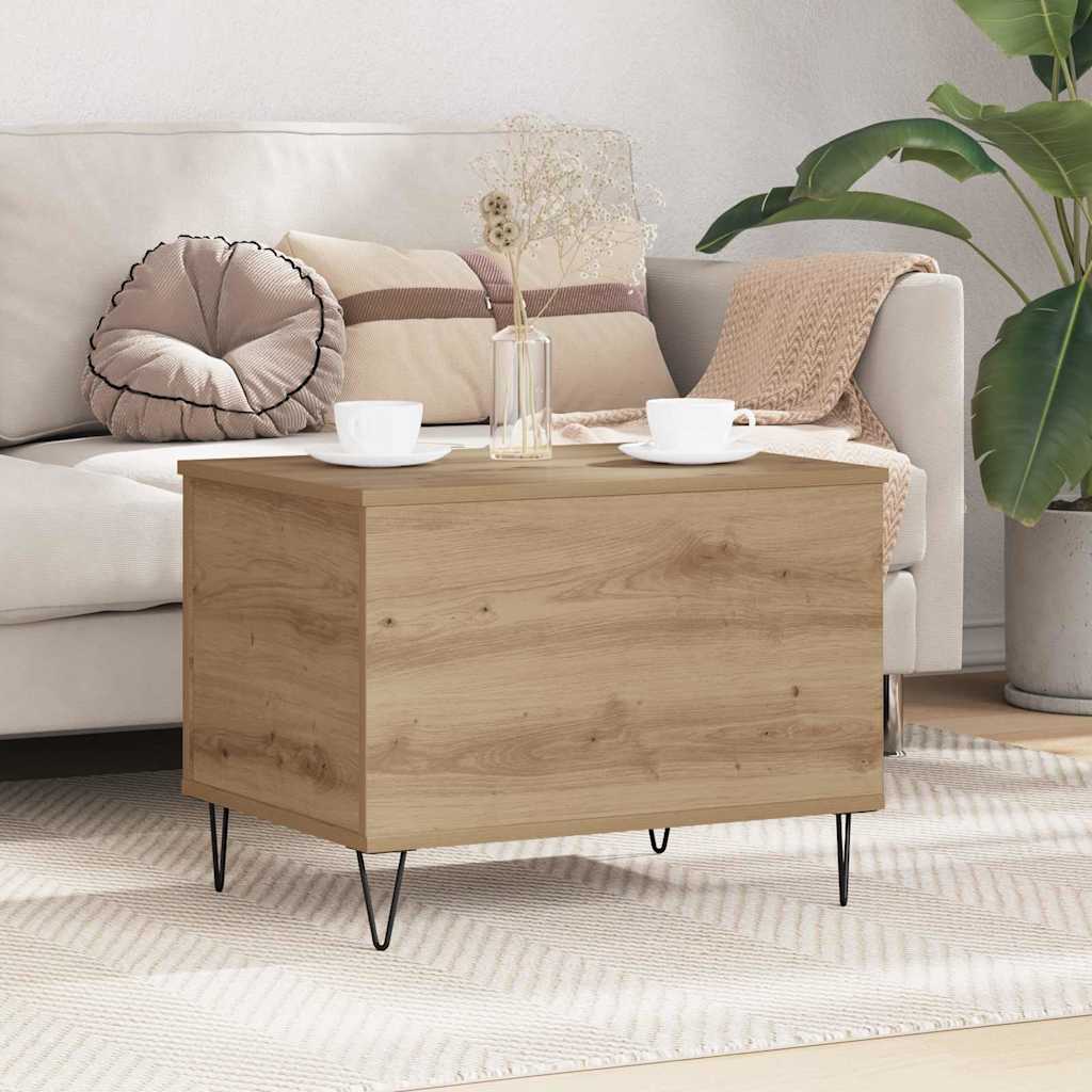 Kaffebord Artisan Eik 60 x 44,5 x 45 cm Konstruert tre