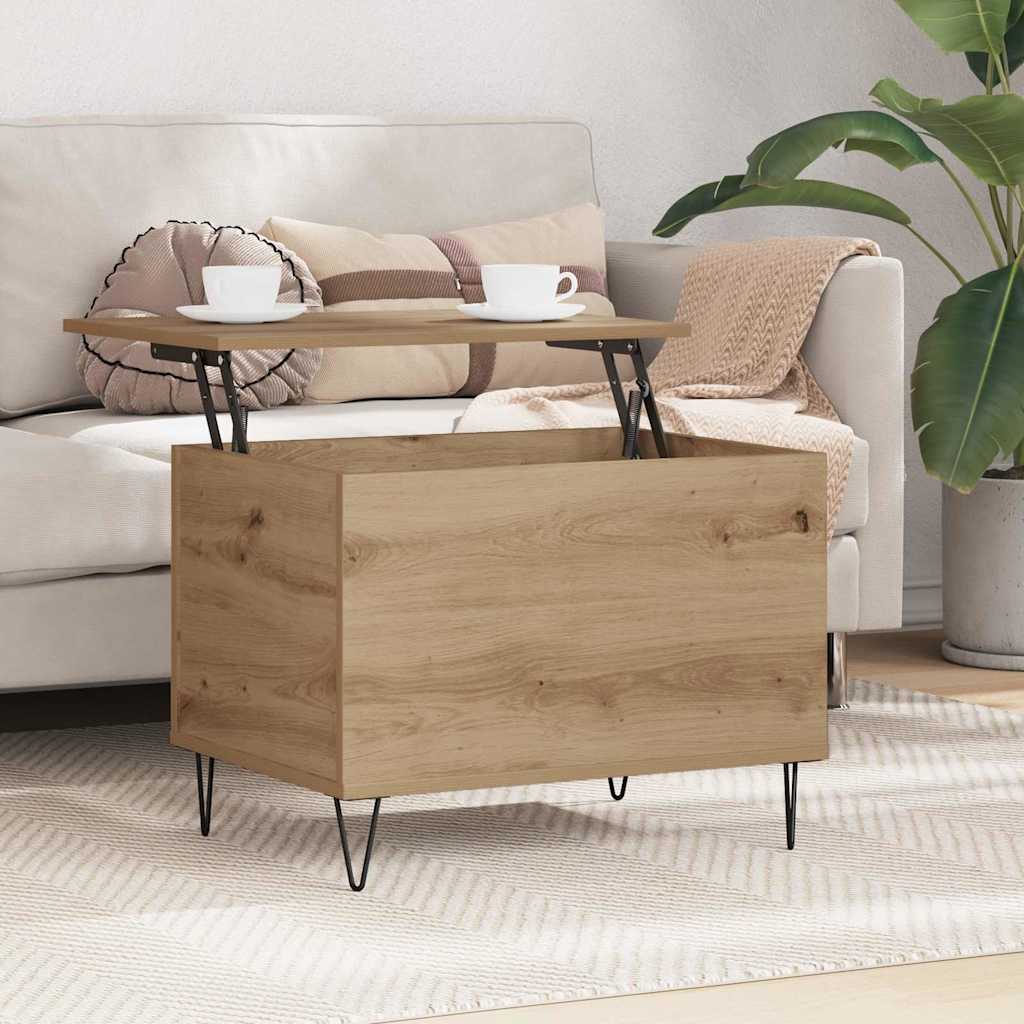 Kaffebord Artisan Eik 60 x 44,5 x 45 cm Konstruert tre