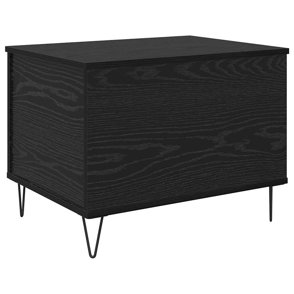 Kaffebord Svart Eik 60 x 44,5 x 45 cm Konstruert tre