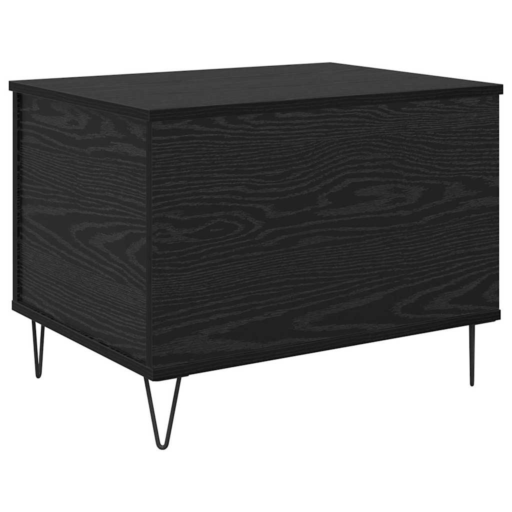 Kaffebord Svart Eik 60 x 44,5 x 45 cm Konstruert tre