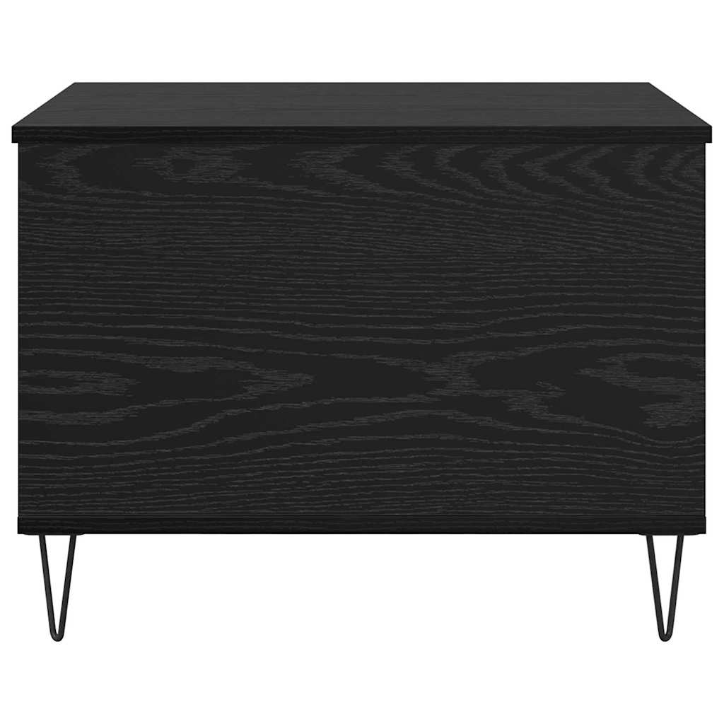 Kaffebord Svart Eik 60 x 44,5 x 45 cm Konstruert tre