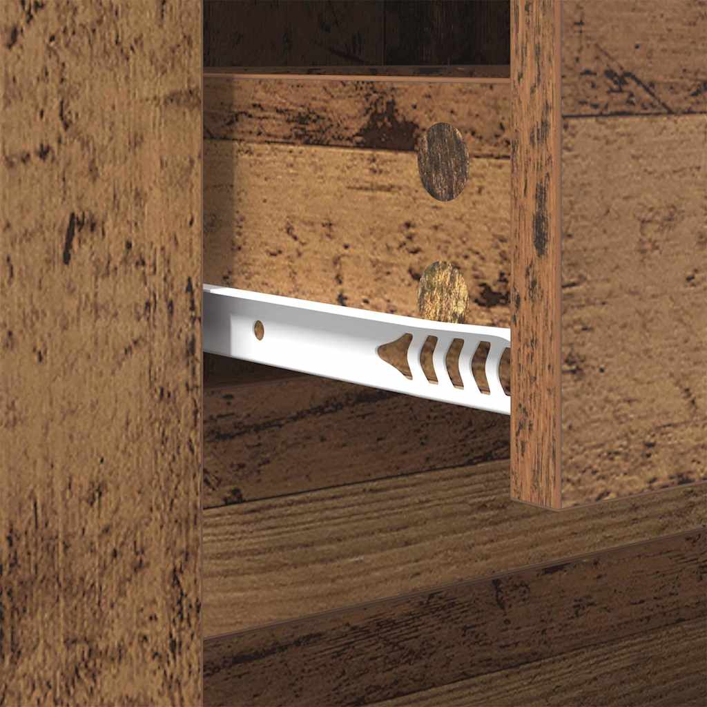 Kaffebord med skuff Gamle tre 102 x 44,5 x 50 cm Konstruert tre