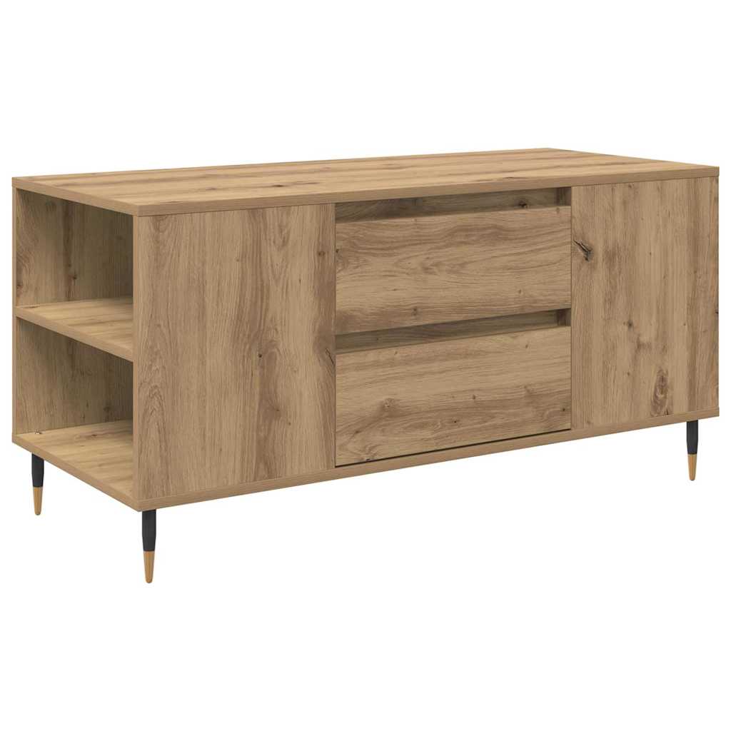 Kaffebord Artisan Eik 102 x 44,5 x 50 cm Konstruert tre