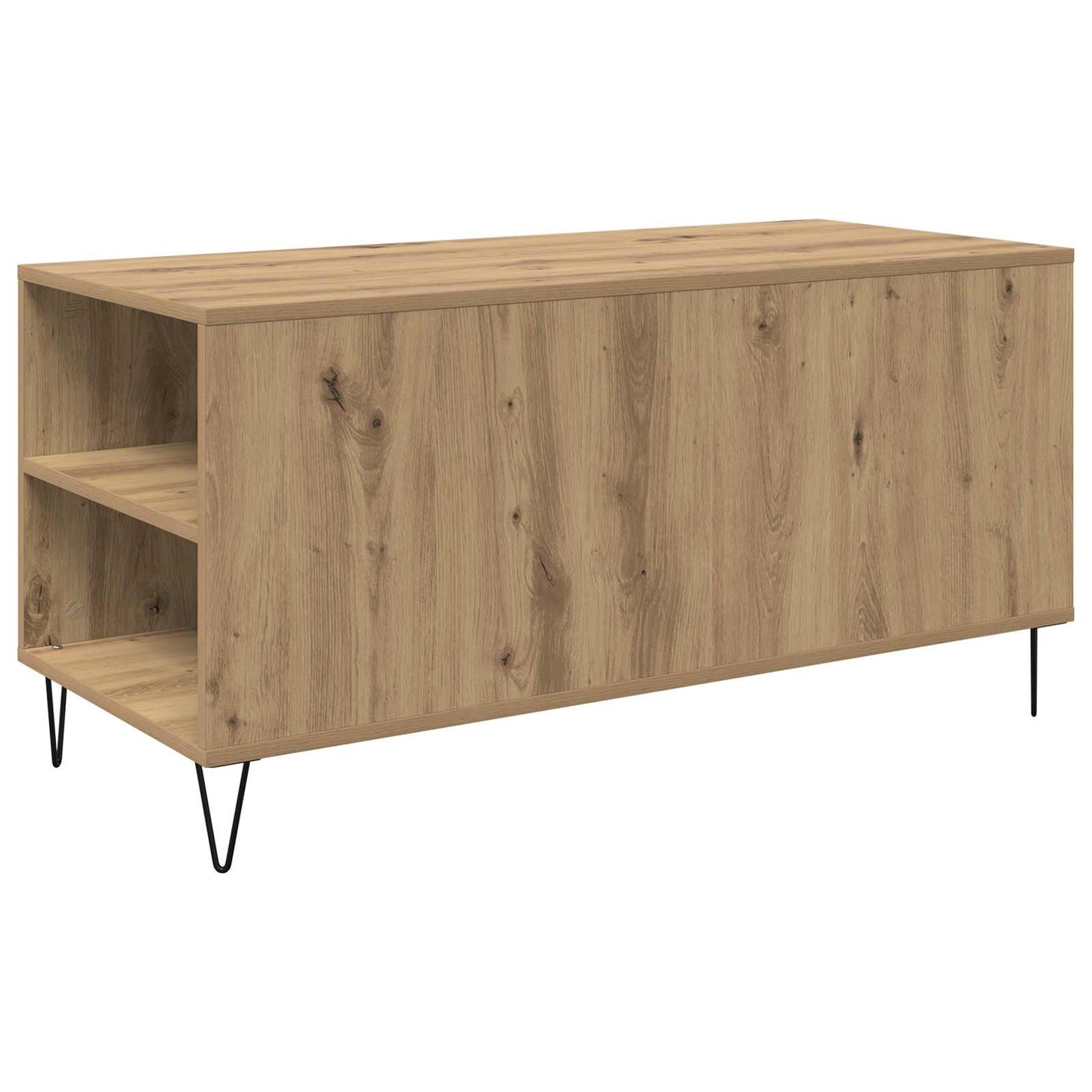 Kaffebord Artisan Eik 102 x 44,5 x 50 cm Konstruert tre