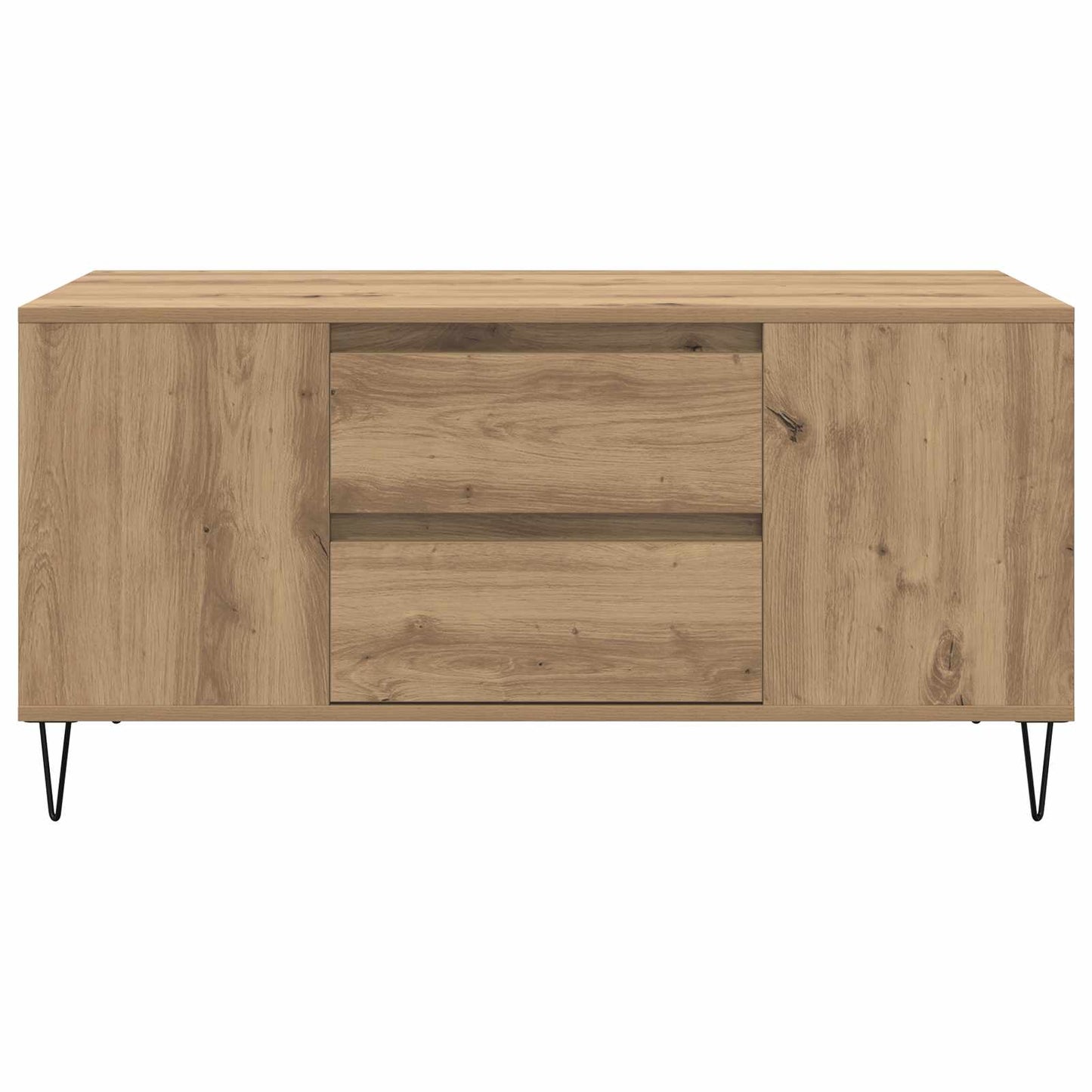 Kaffebord Artisan Eik 102 x 44,5 x 50 cm Konstruert tre