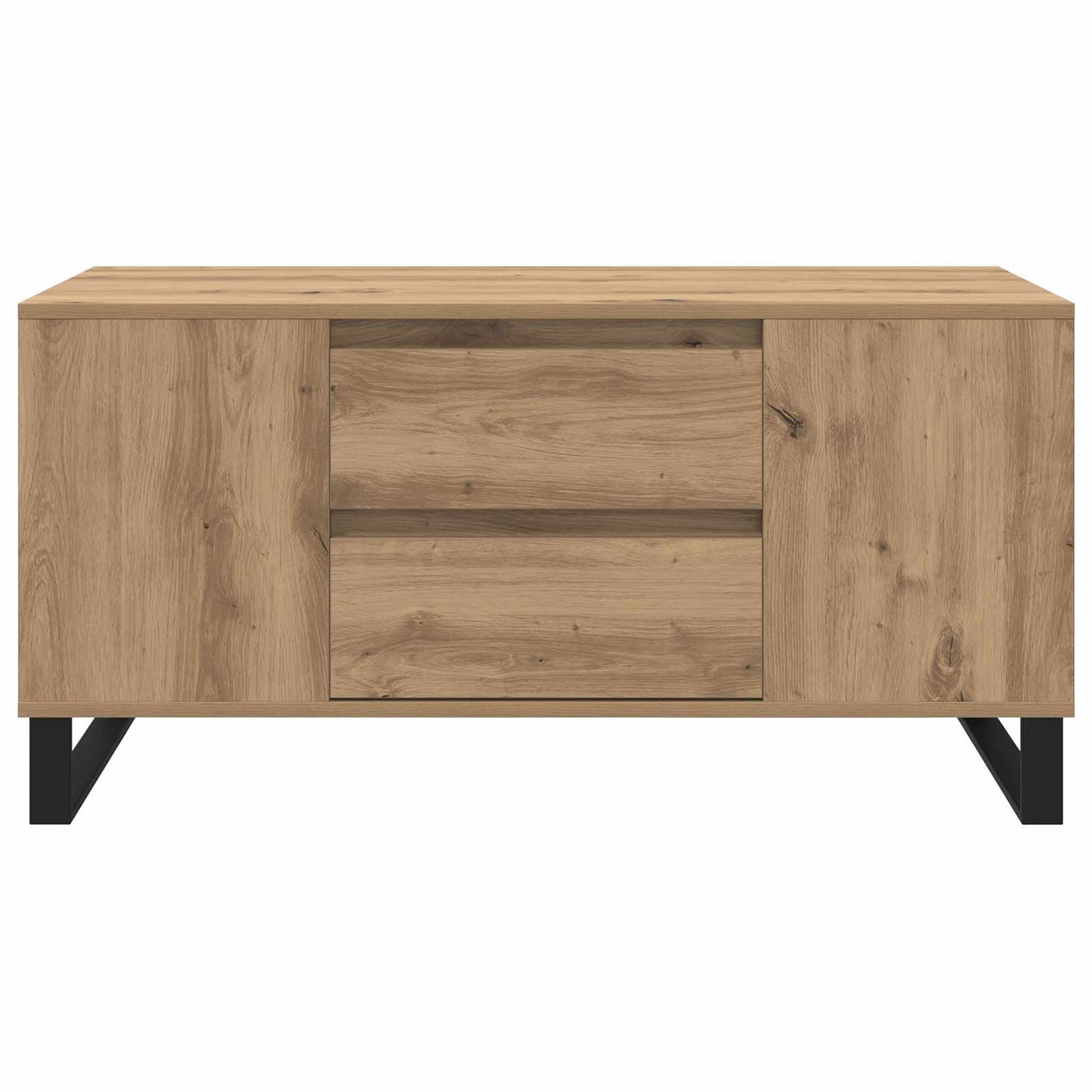 Kaffebord Artisan Eik 102 x 44,5 x 50 cm Konstruert tre