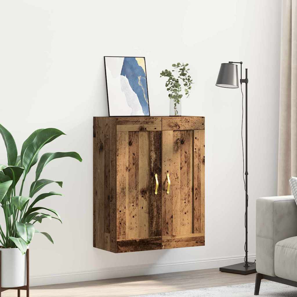 Veggskap Gamle tre 69,5 x 34 x 90 cm Konstruert tre