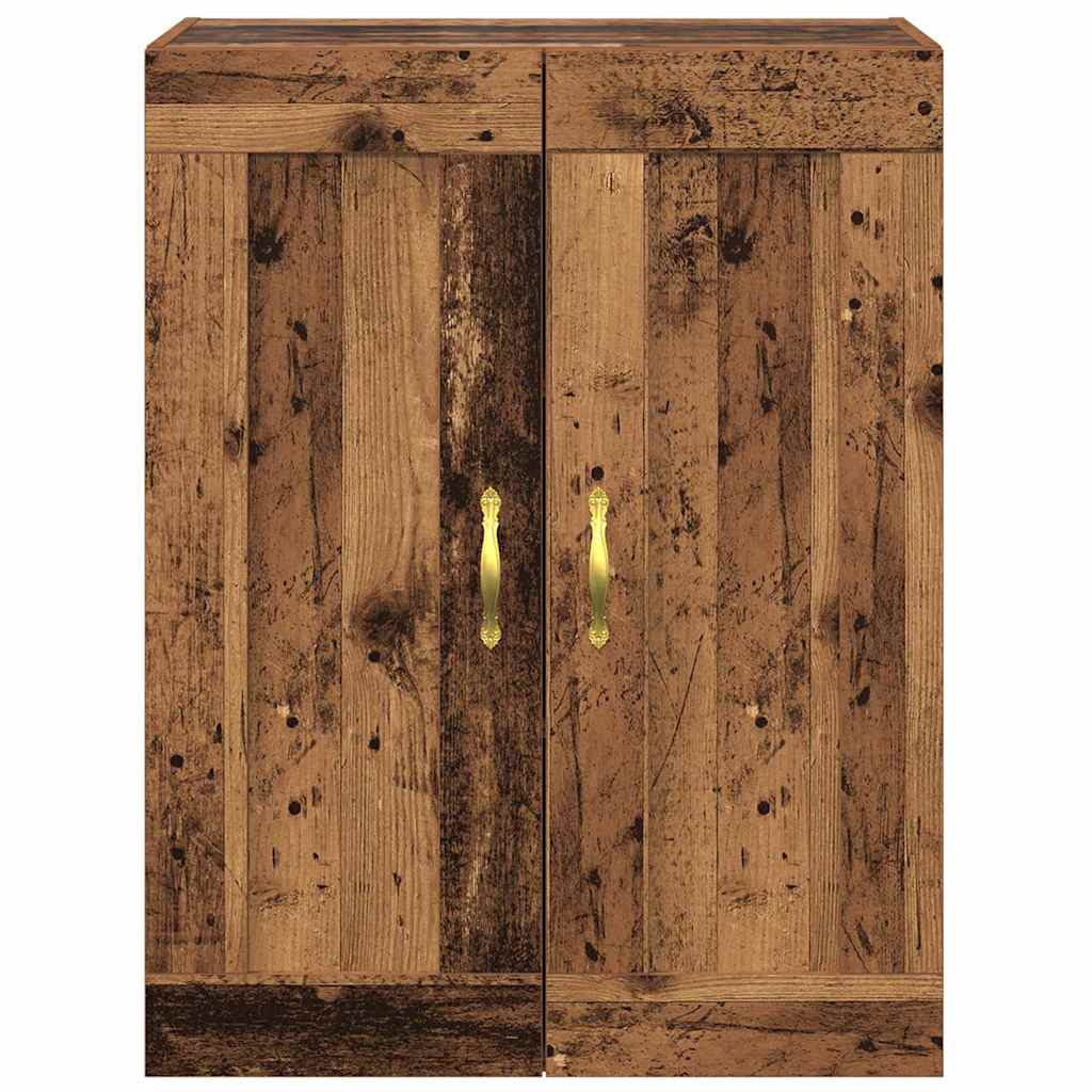 Veggskap Gamle tre 69,5 x 34 x 90 cm Konstruert tre