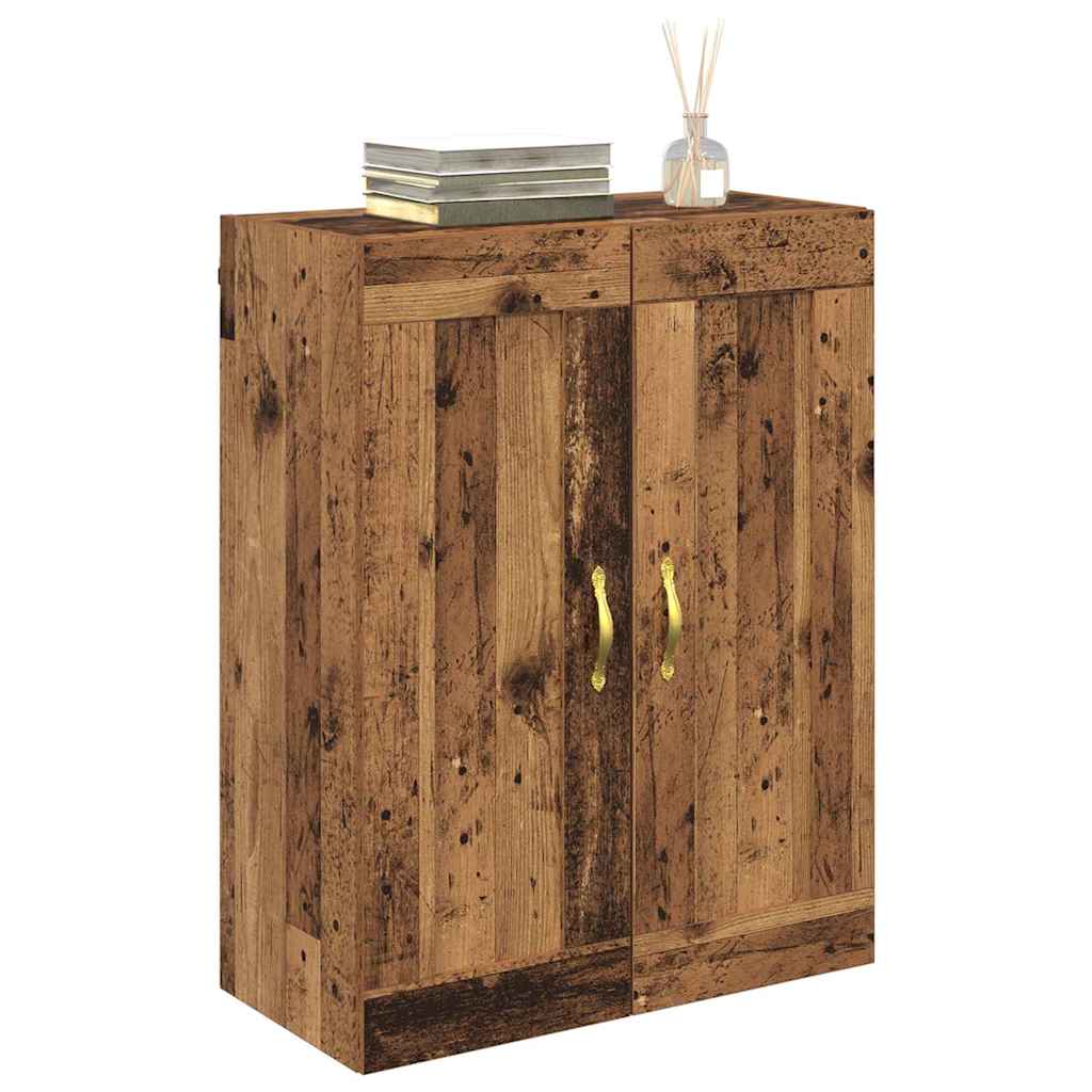 Veggskap Gamle tre 69,5 x 34 x 90 cm Konstruert tre