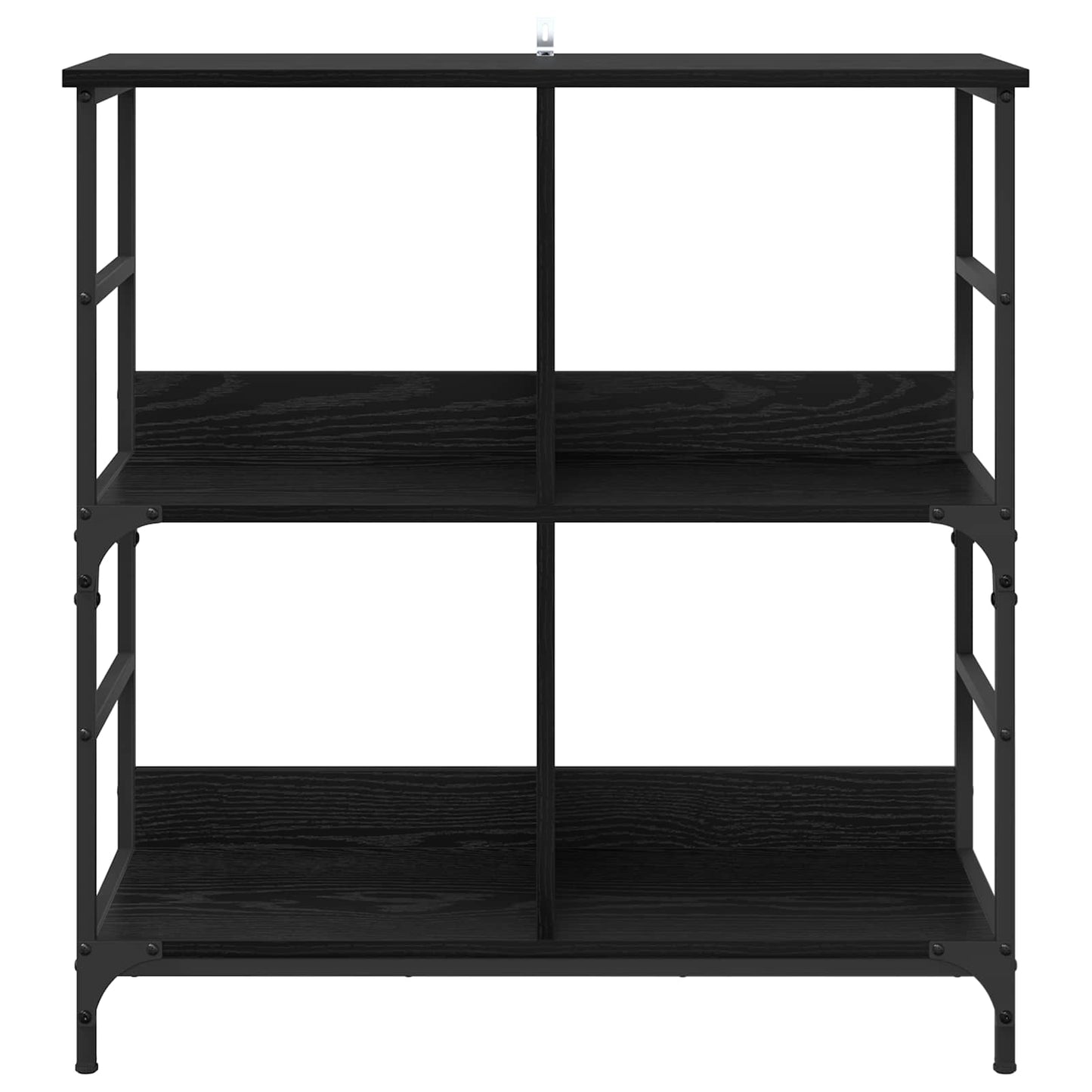 Bokhylle Svart eik 78.5 x 33 x 82 cm Konstruert tre