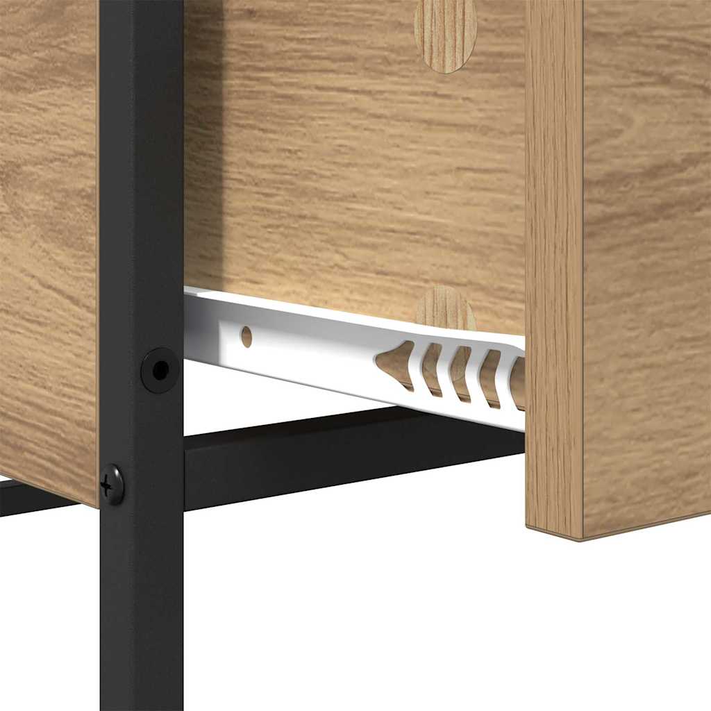 Kaffebord med skuff Artisan Eik 100 x 51 x 45 cm Konstruert tre