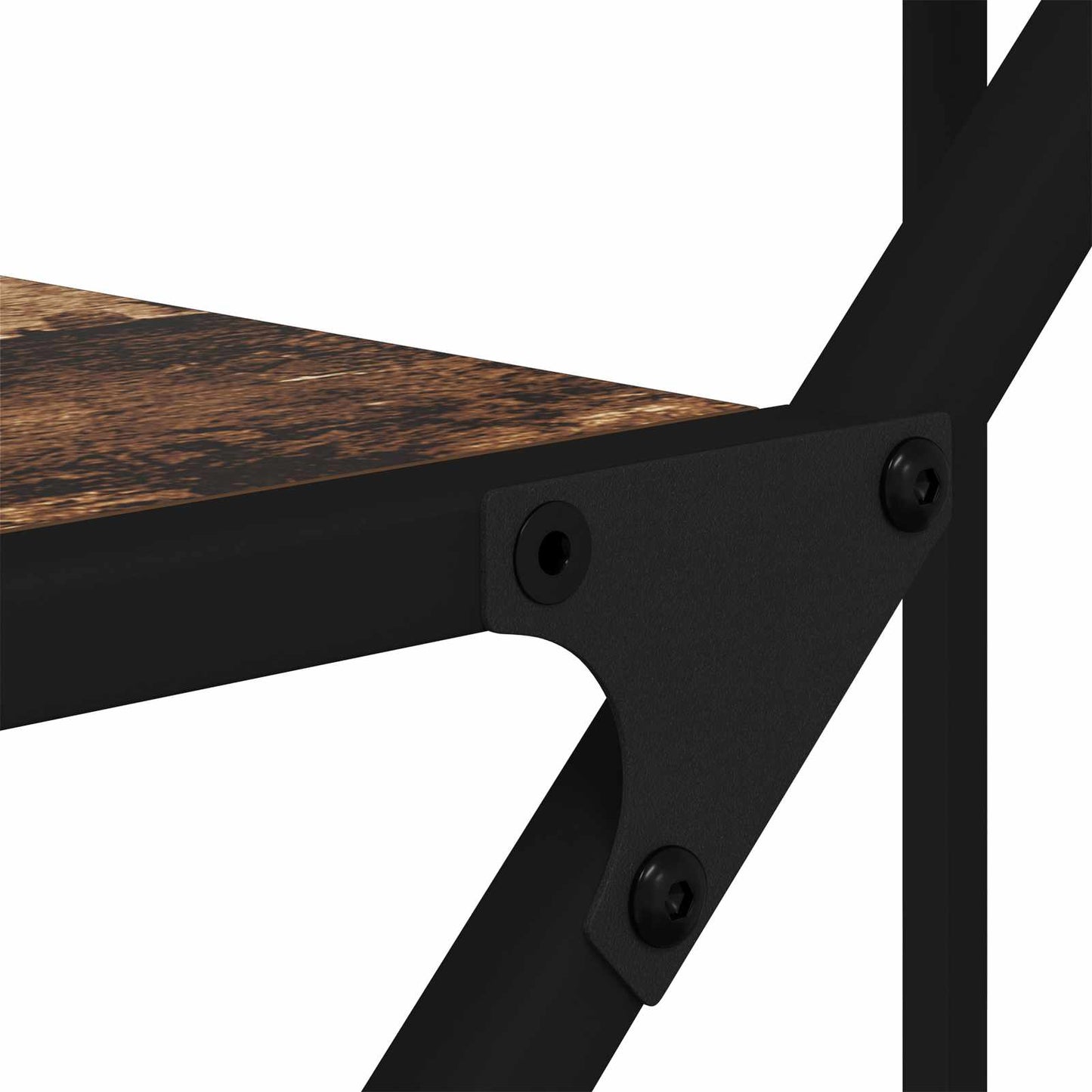 Bokhylle Gamle tre 91 x 36 x 176 cm Konstruert tre