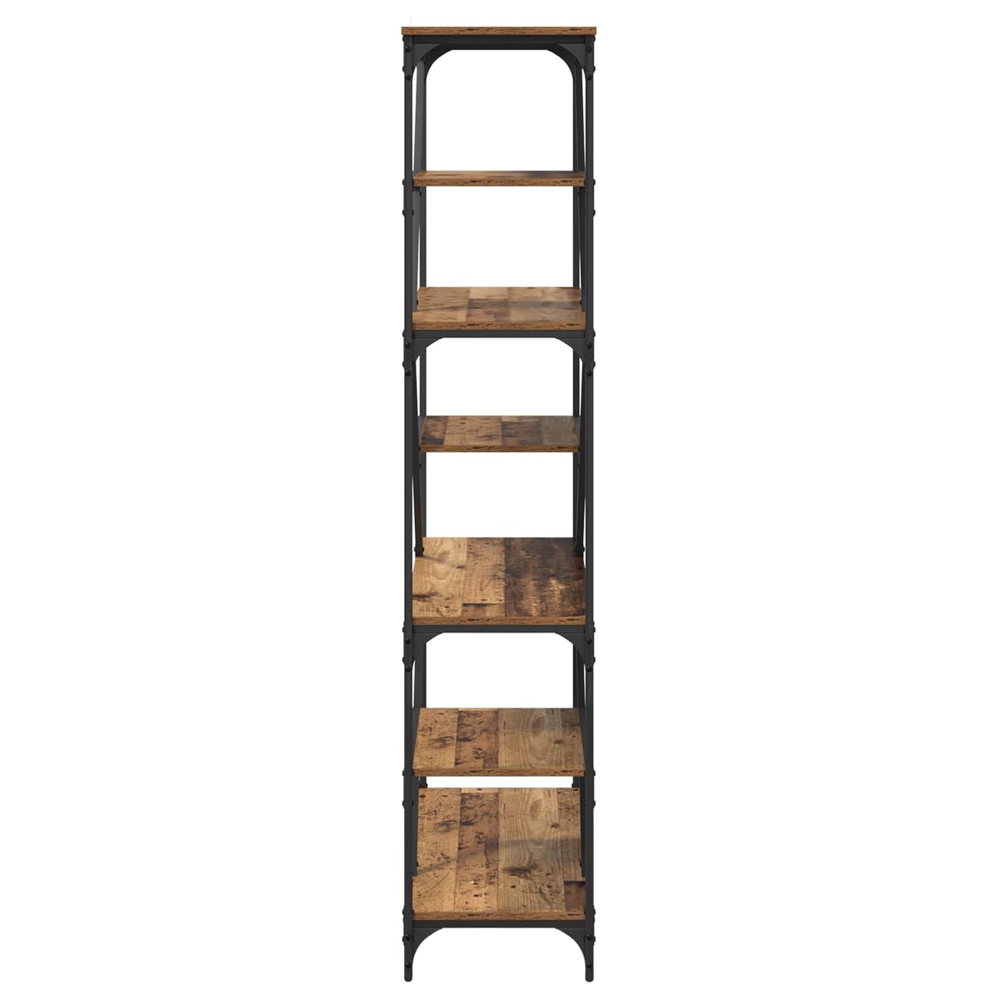 Bokhylle Gamle tre 91 x 36 x 176 cm Konstruert tre