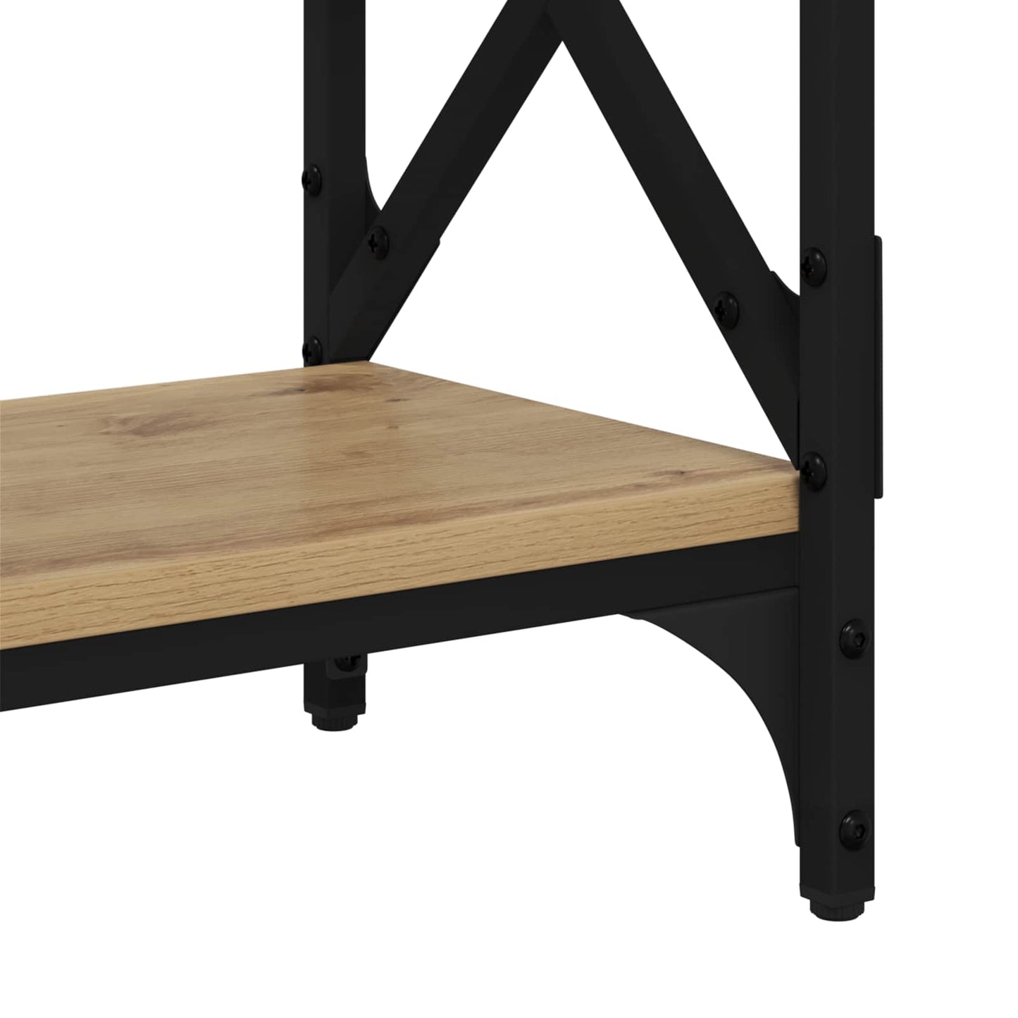 Konsollbord Artisan Eik 100 x 28 x 80,5 cm Konstruert tre